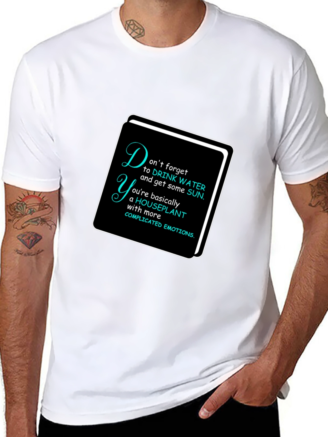 Houseplant with Complicated Emotions Graphic Tee