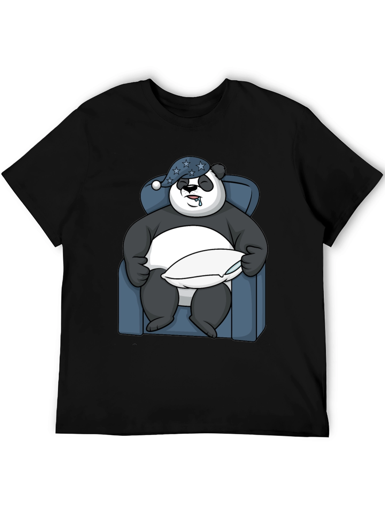 Sleepy Panda T-Shirt - Comfortable Cotton Tee