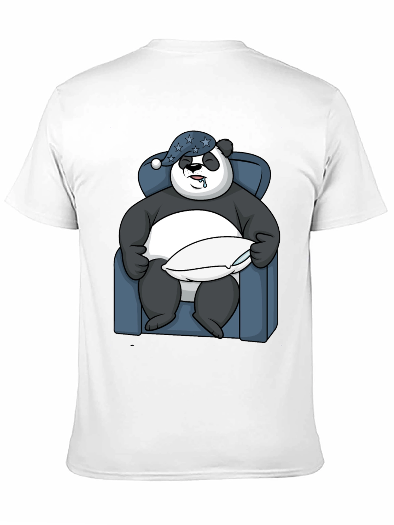Sleepy Panda T-Shirt - Comfortable Cotton Tee
