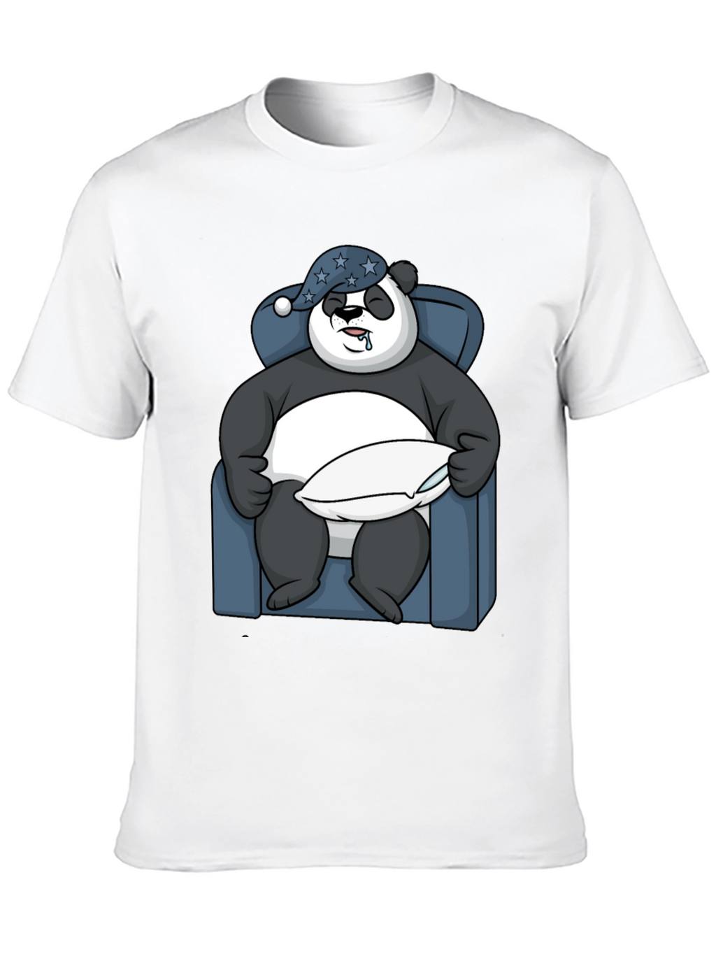 Sleepy Panda T-Shirt - Comfortable Cotton Tee