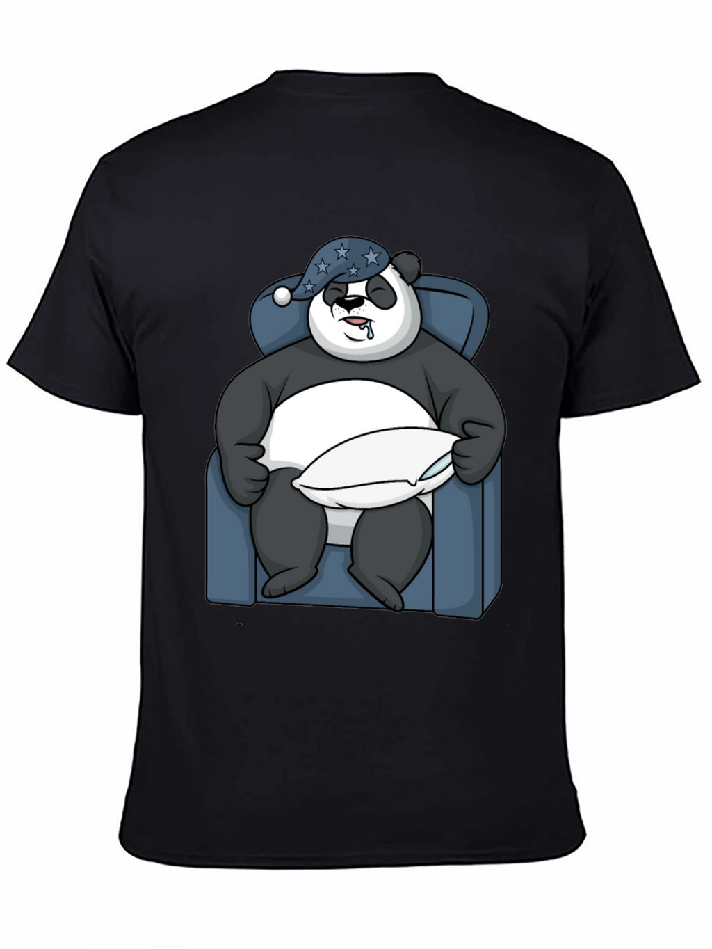 Sleepy Panda T-Shirt - Comfortable Cotton Tee
