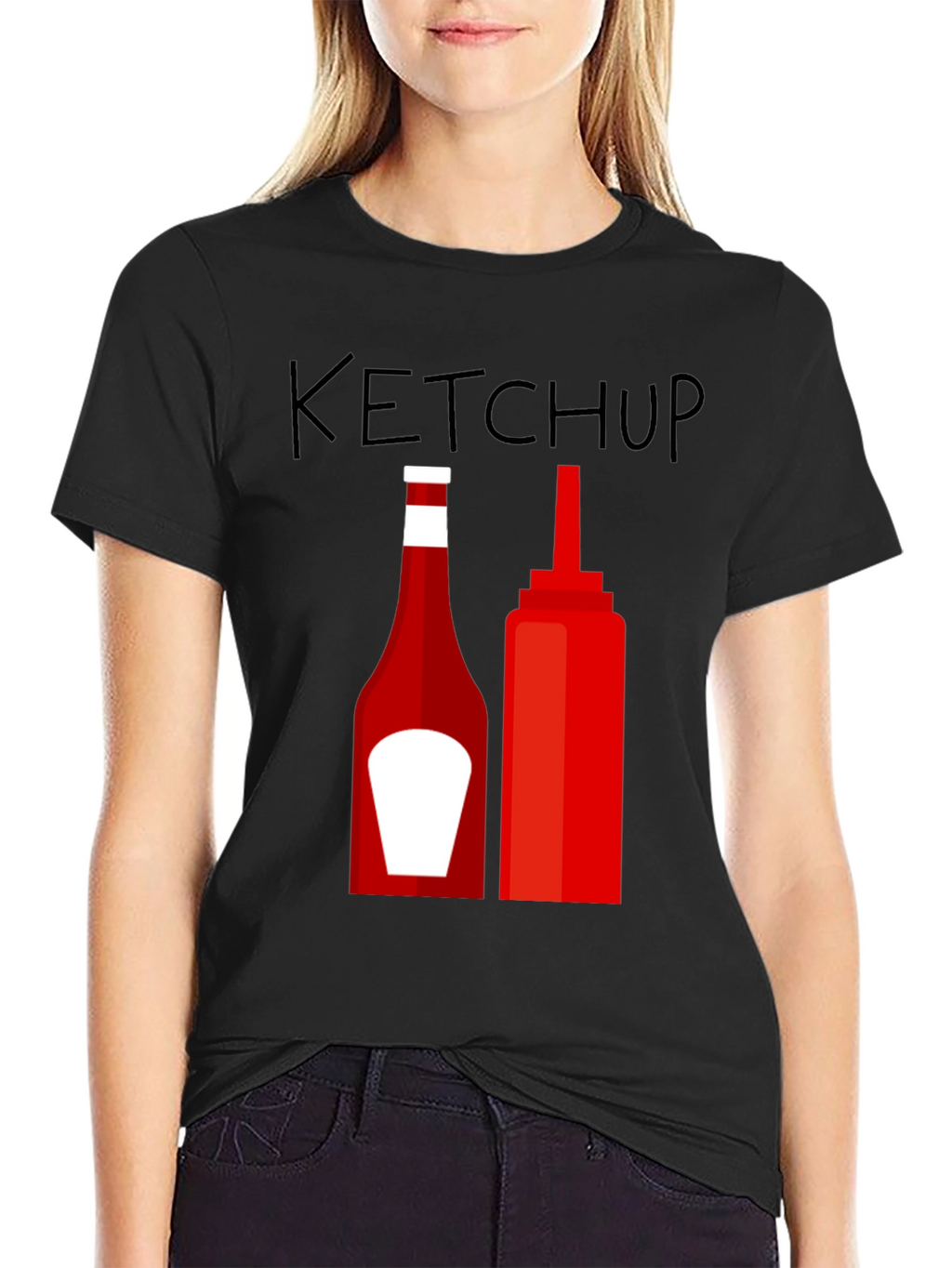 Ketchup T-Shirt - Funny Graphic Tee