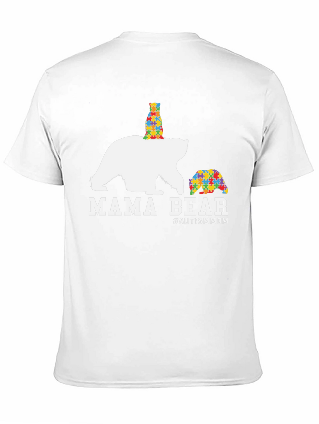 Mama Bear Autism Awareness T-Shirt