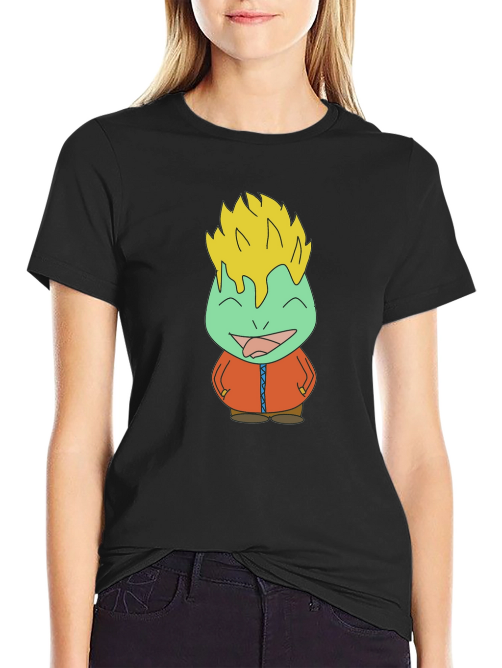 Cartoon Character Graphic Tee