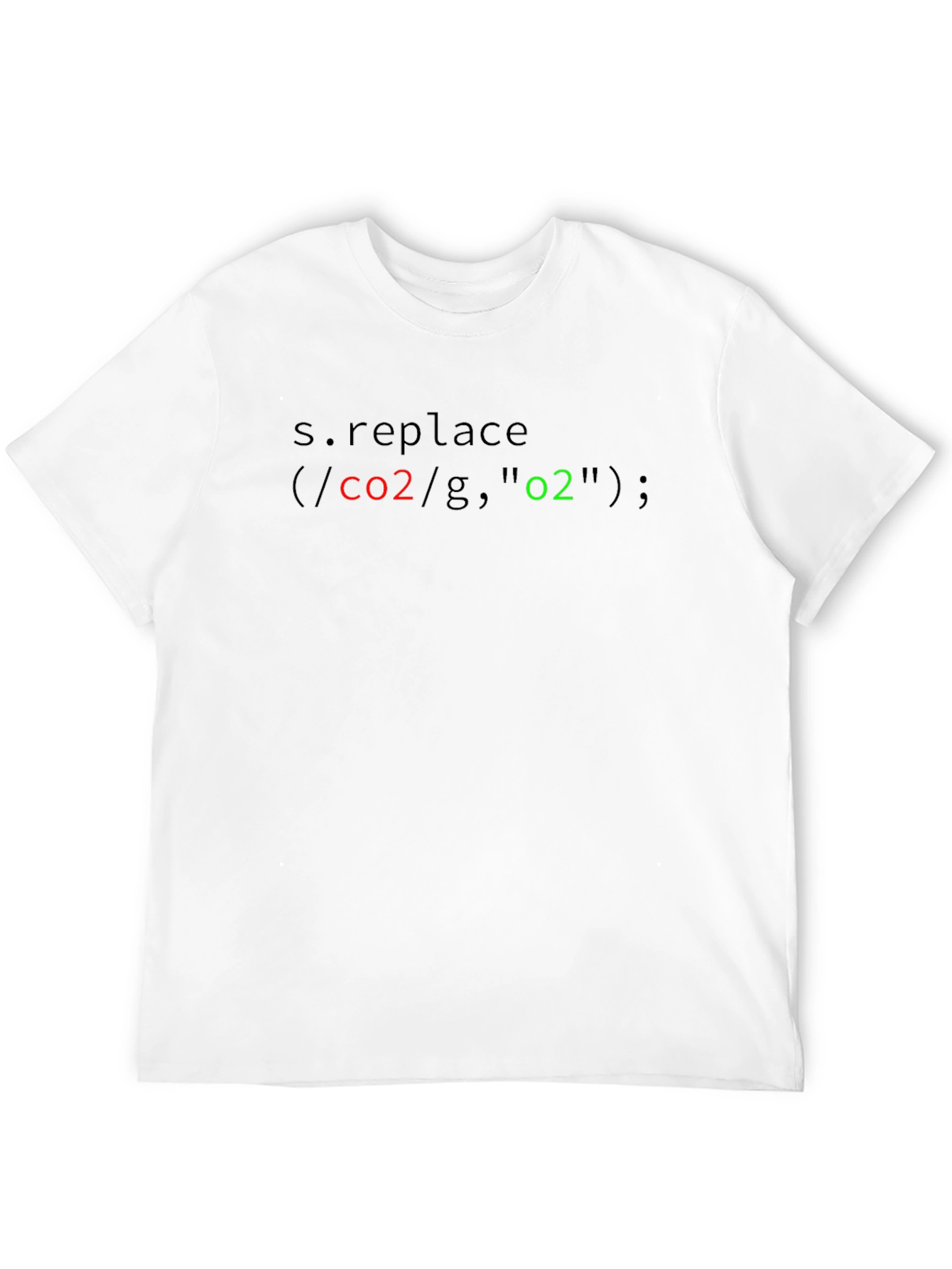 Code Replace T-Shirt - CO2 to O2