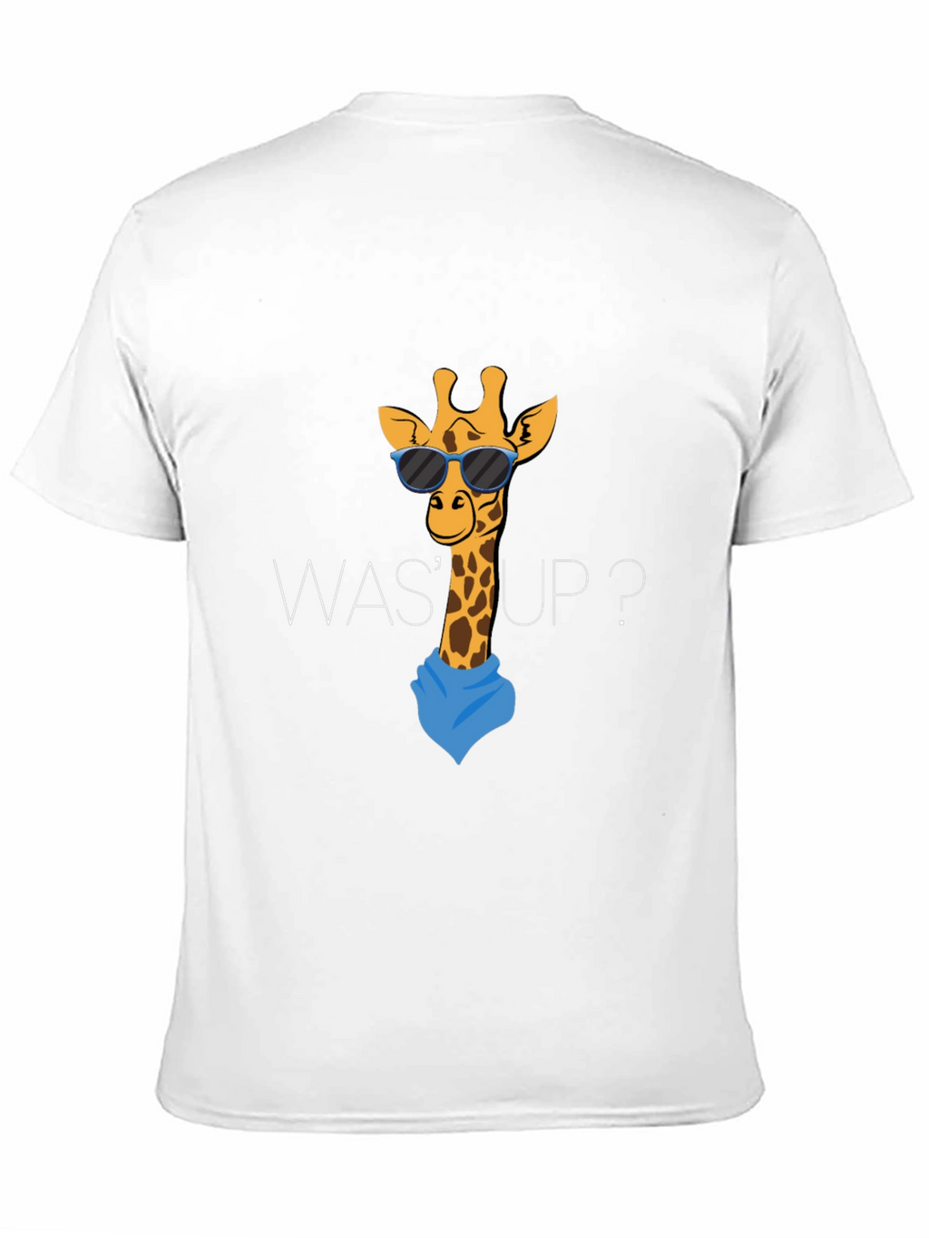 Cool Giraffe Graphic Tee - Was Up?