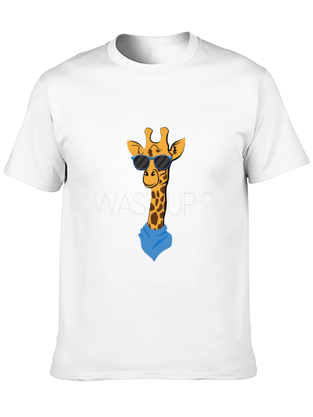Cool Giraffe Graphic Tee - Was Up?