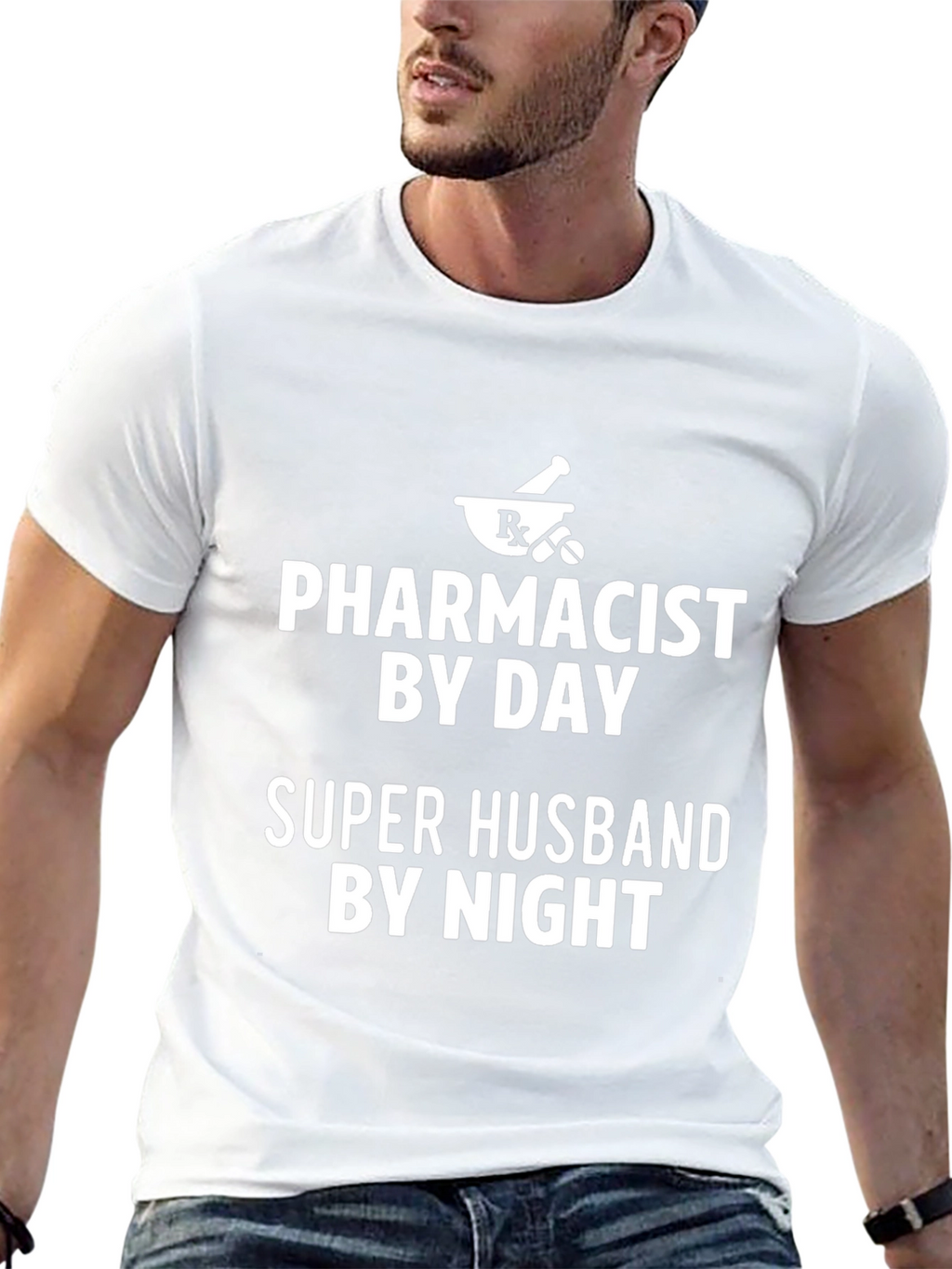 Pharmacist by Day Super Husband by Night T-Shirt
