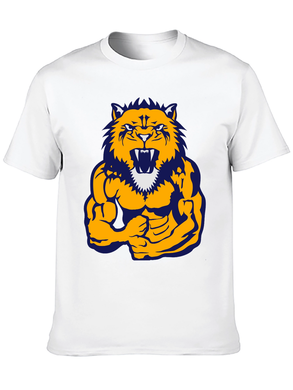 Muscle Tiger Graphic Tee - Black