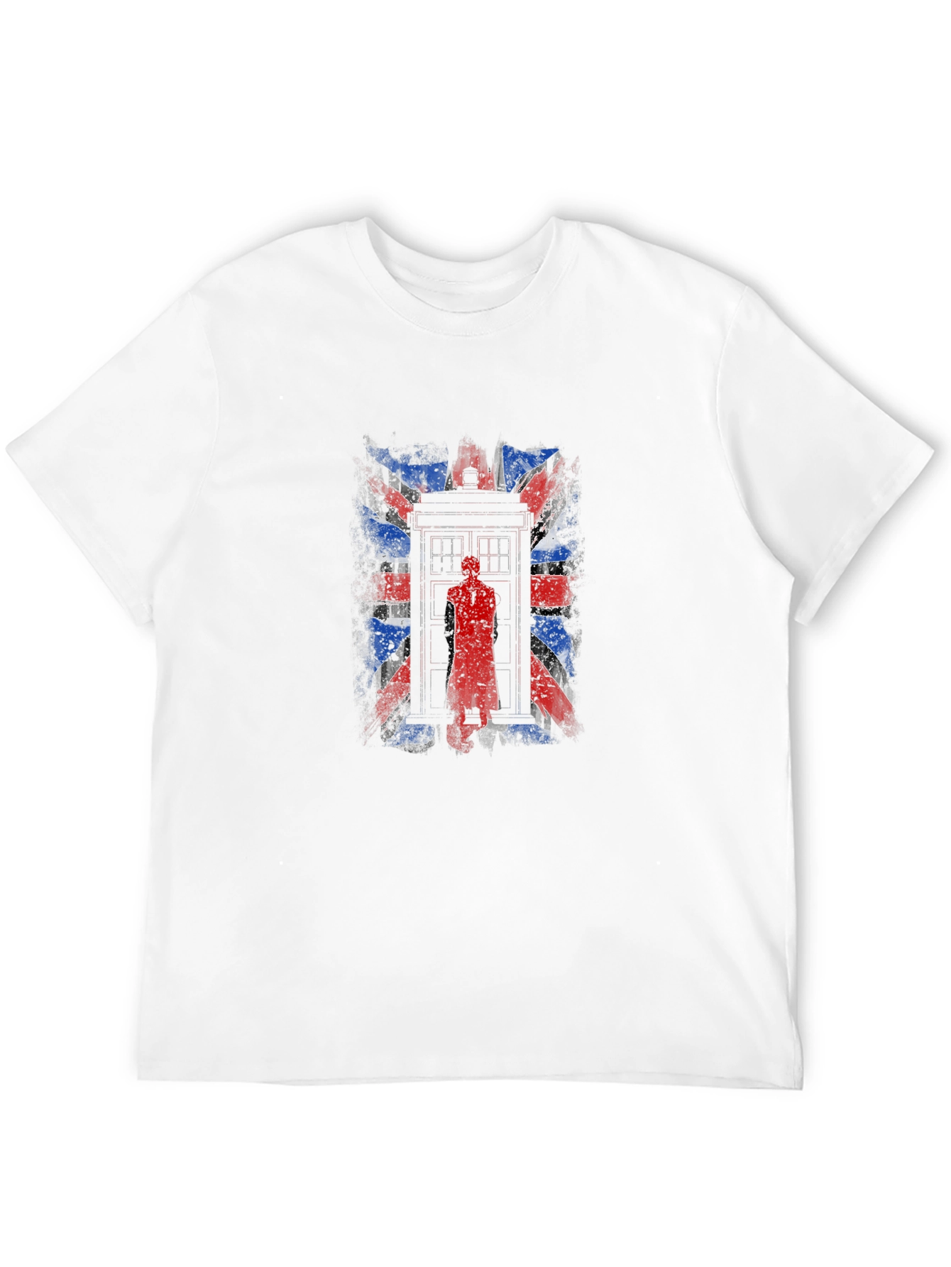 Union Jack TARDIS Graphic T-Shirt