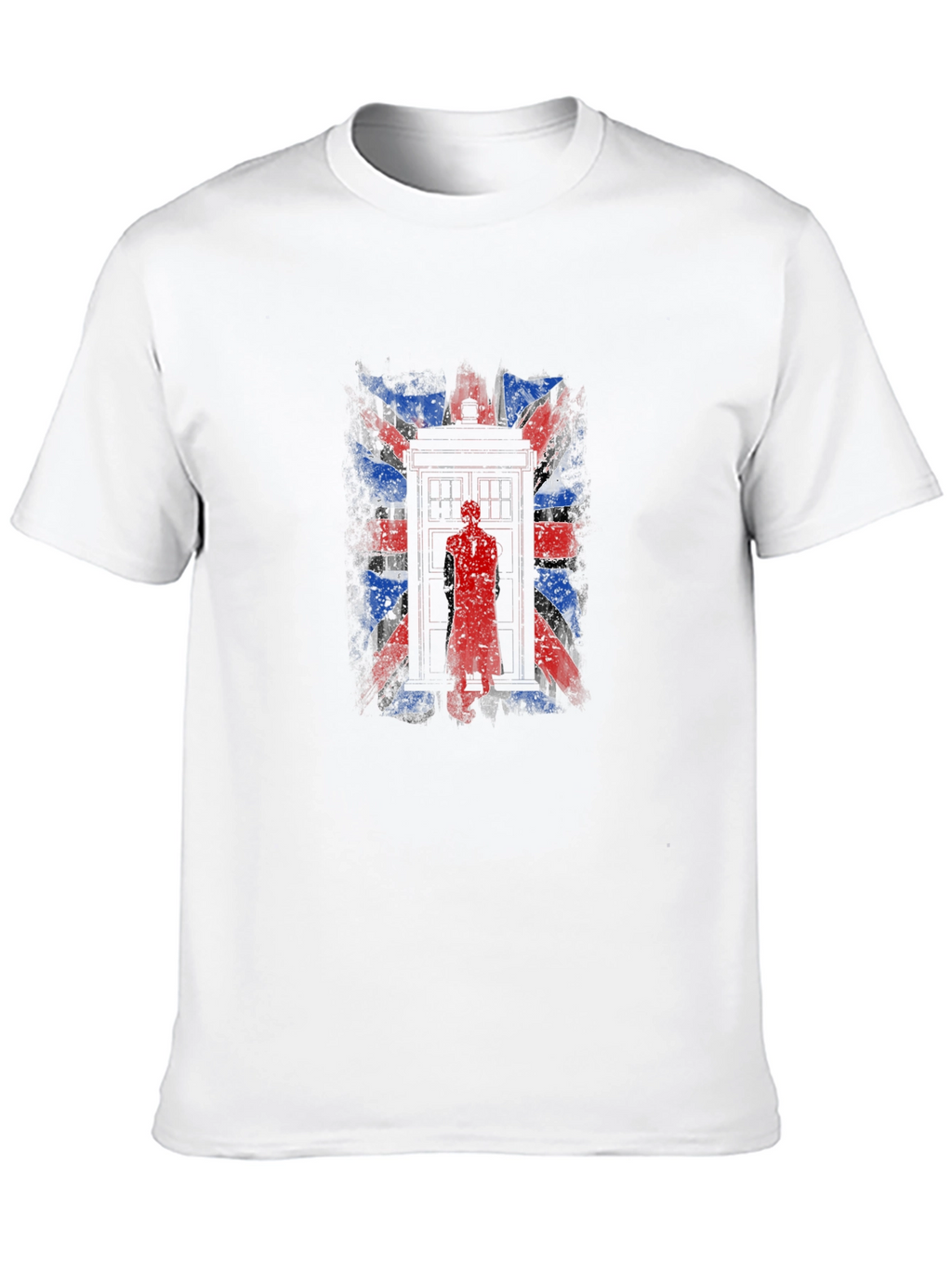 Union Jack TARDIS Graphic T-Shirt