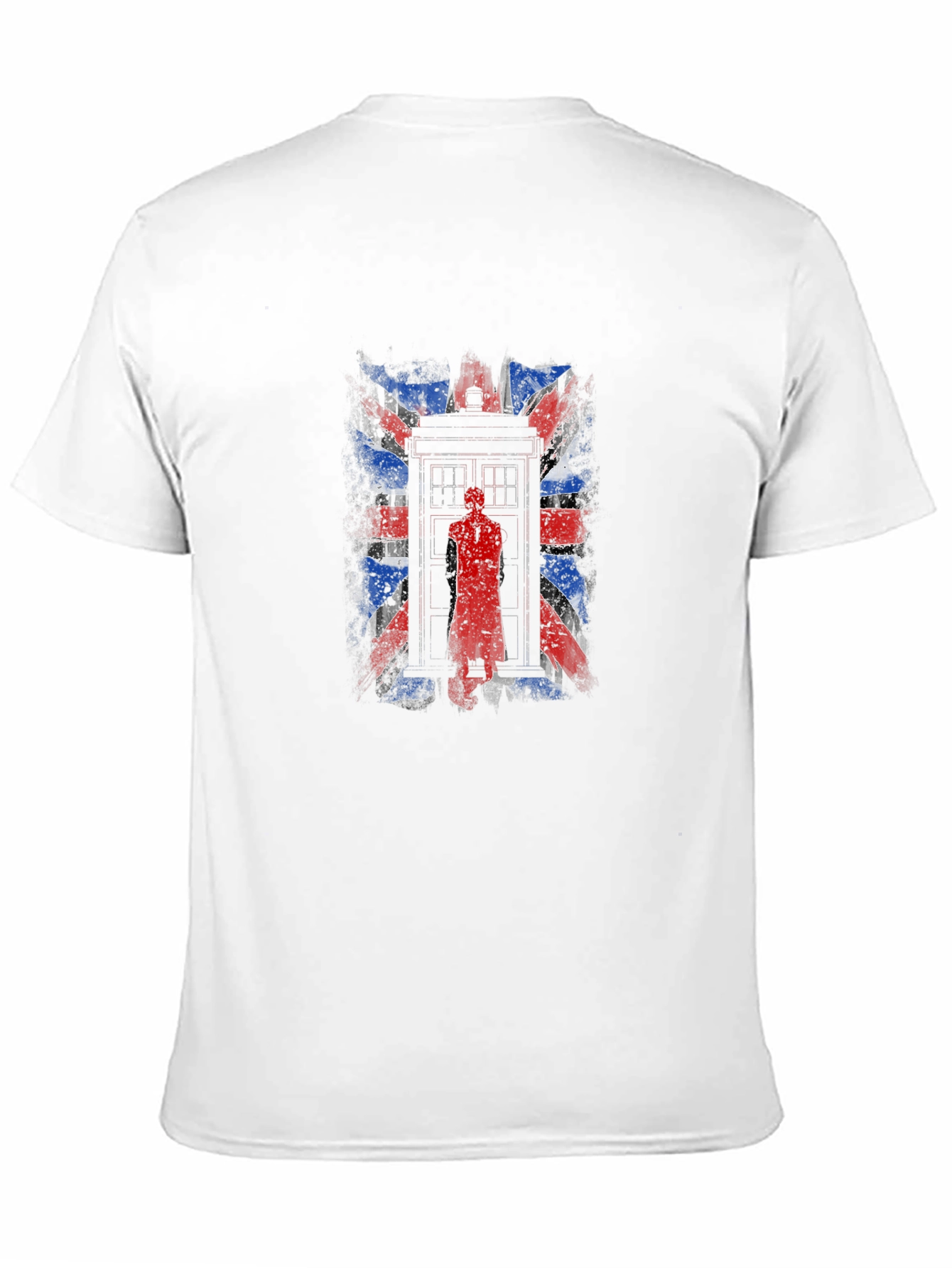 Union Jack TARDIS Graphic T-Shirt