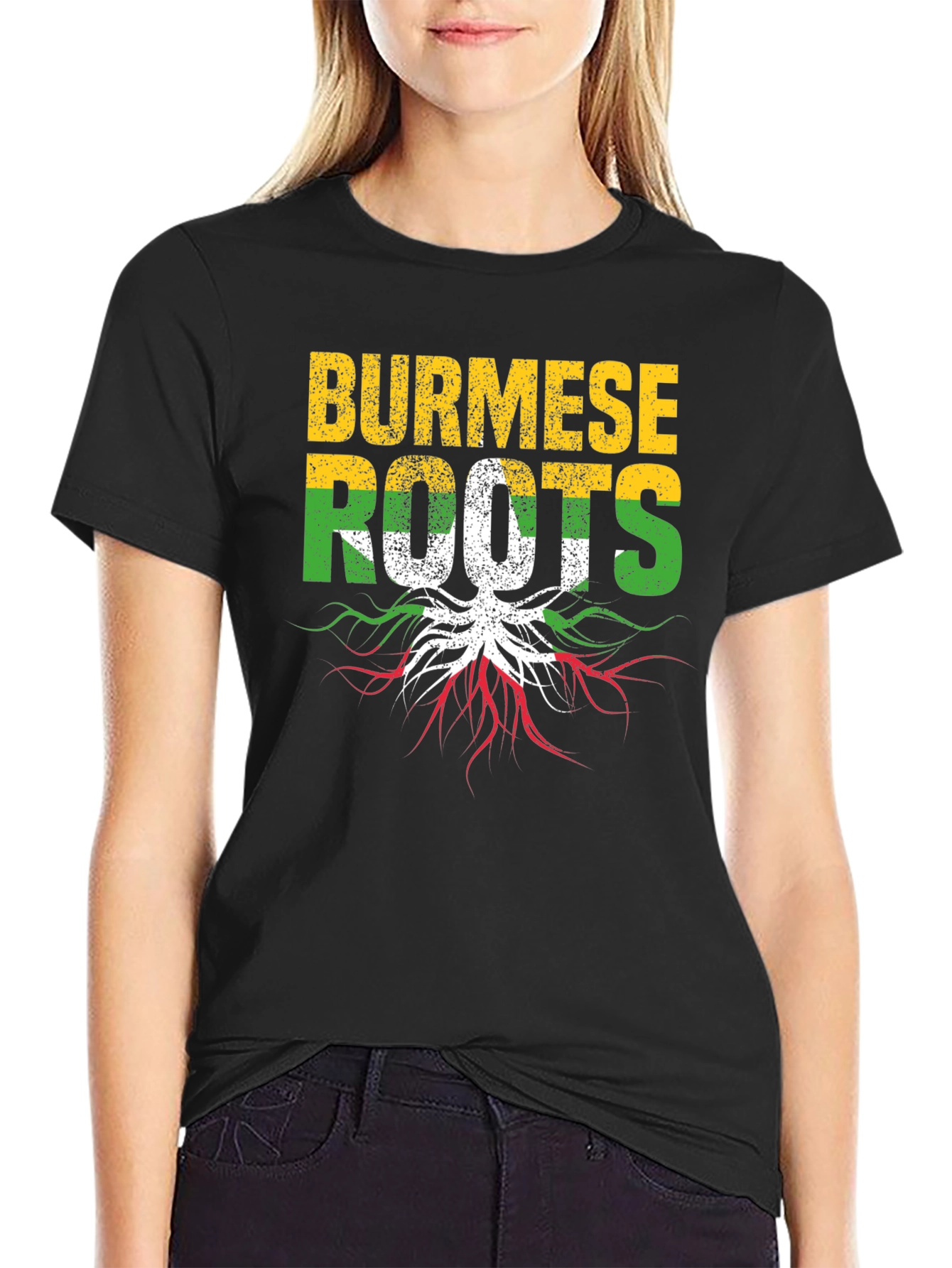 Burmese Roots T-Shirt - Myanmar Pride