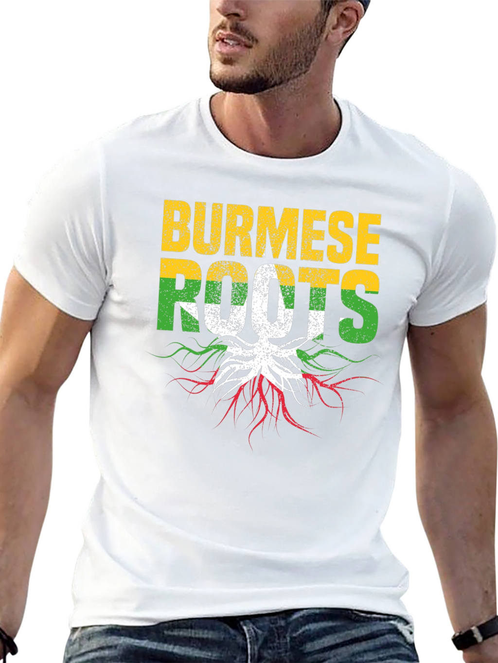 Burmese Roots T-Shirt - Myanmar Pride