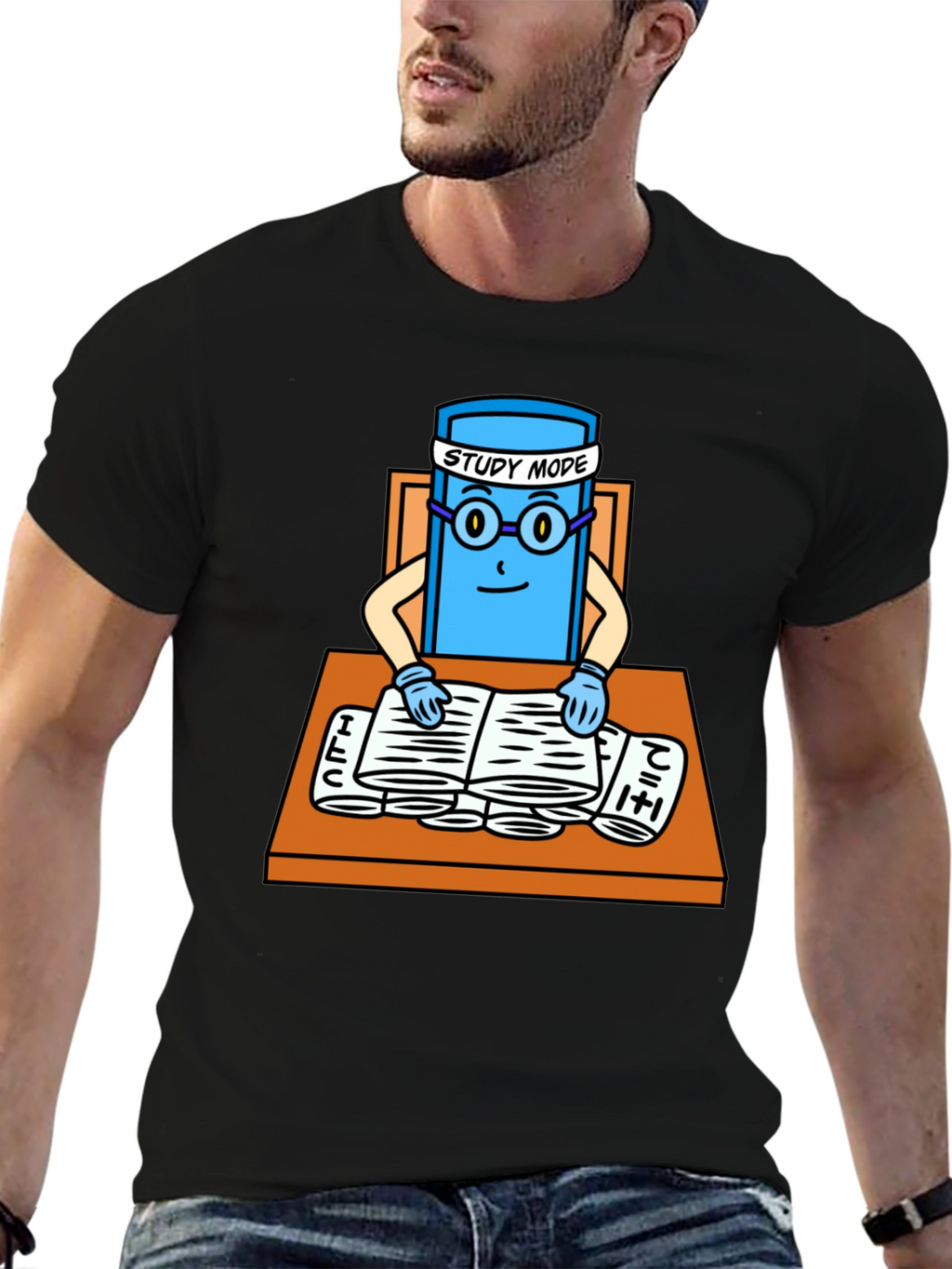 Study Mode Graphic T-Shirt
