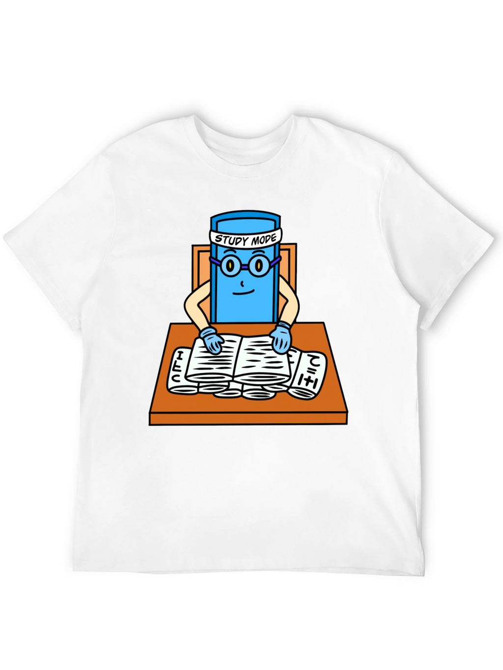 Study Mode Graphic T-Shirt