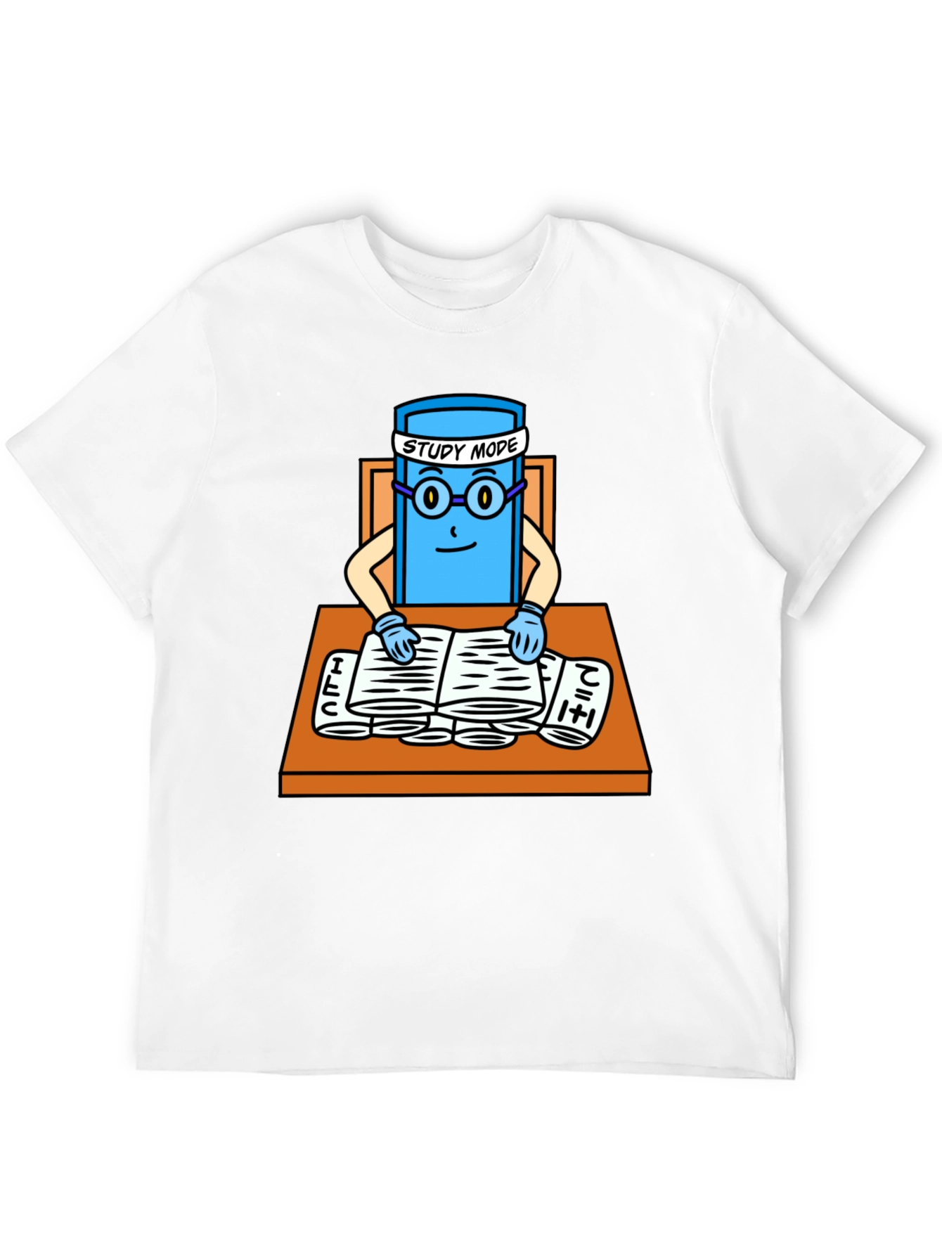 Study Mode Graphic T-Shirt