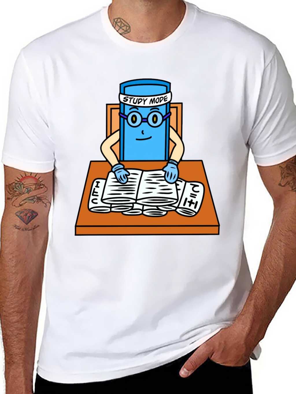 Study Mode Graphic T-Shirt