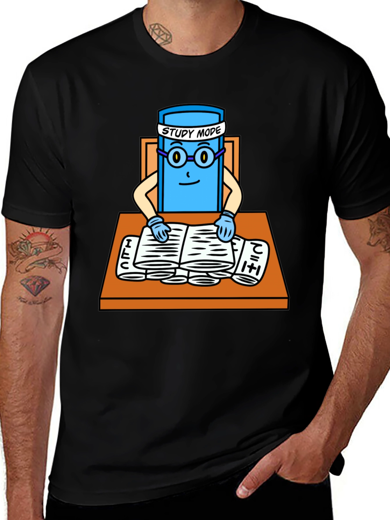 Study Mode Graphic T-Shirt
