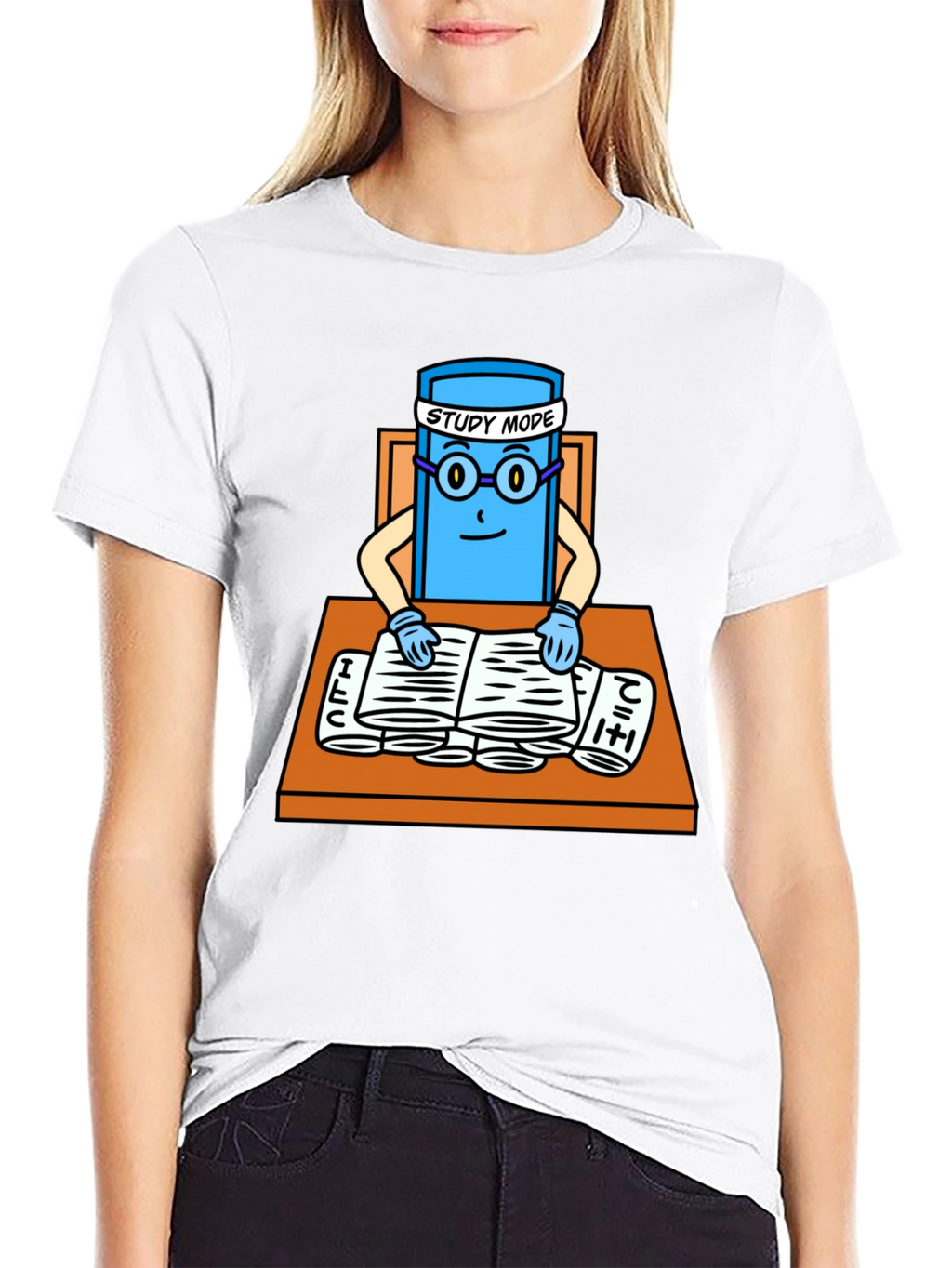 Study Mode Graphic T-Shirt