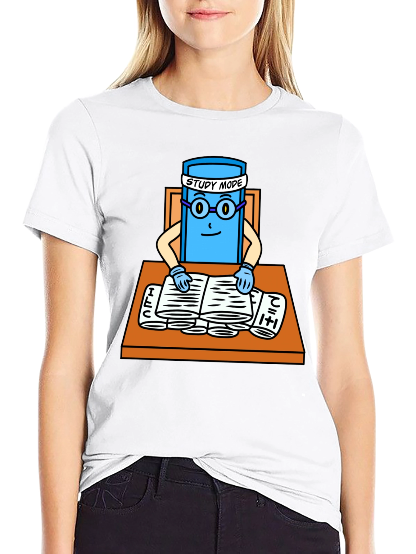 Study Mode Graphic T-Shirt