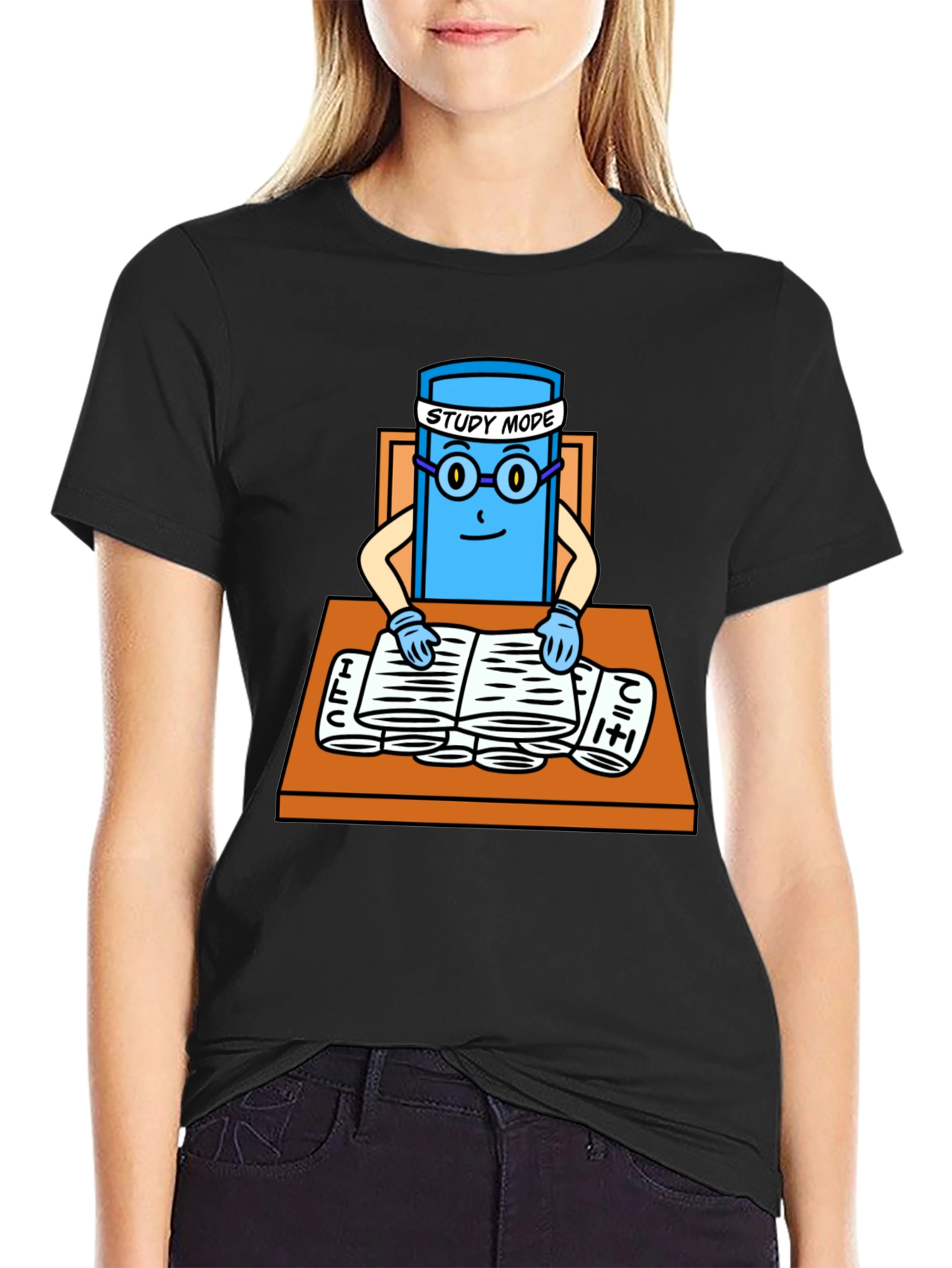 Study Mode Graphic T-Shirt
