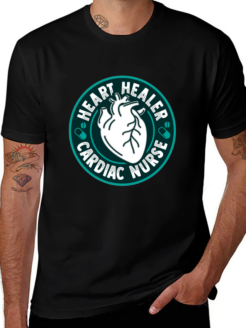 Heart Healer Cardiac Nurse T-Shirt