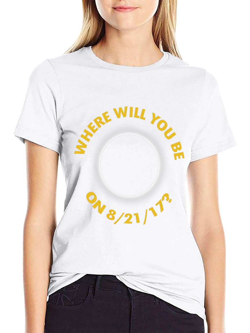 Eclipse 8/21/17 T-Shirt - Where Will You Be?