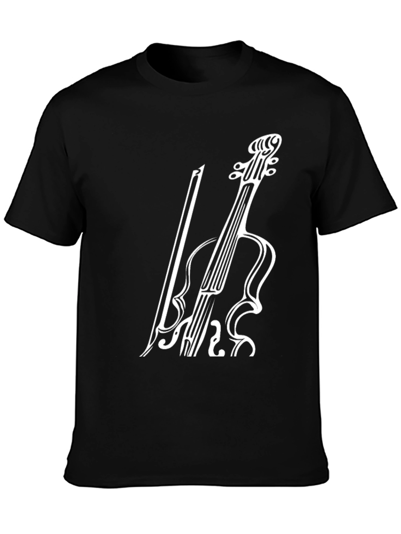 Violin Graphic Tee - Musicians Style