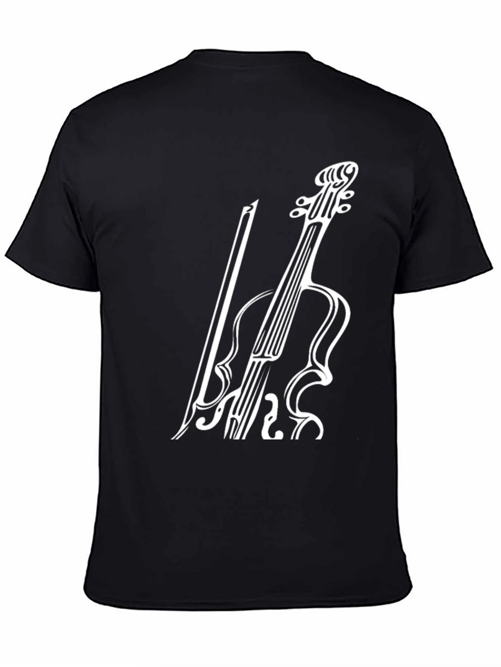 Violin Graphic Tee - Musicians Style