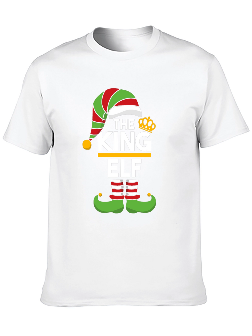 King Elf Christmas T-Shirt - Holiday Apparel