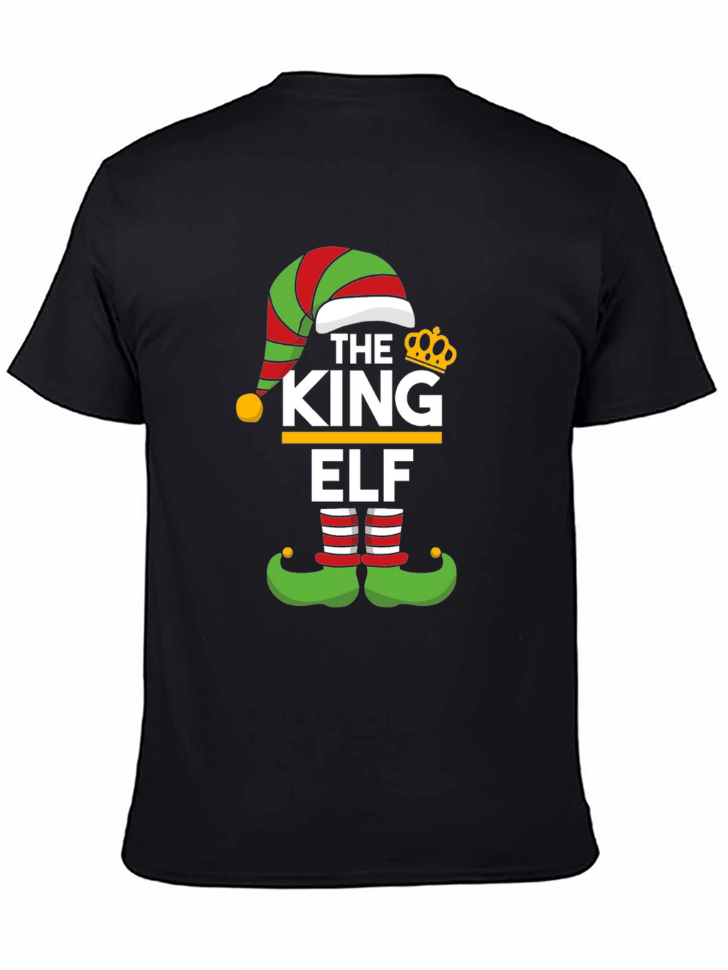 King Elf Christmas T-Shirt - Holiday Apparel