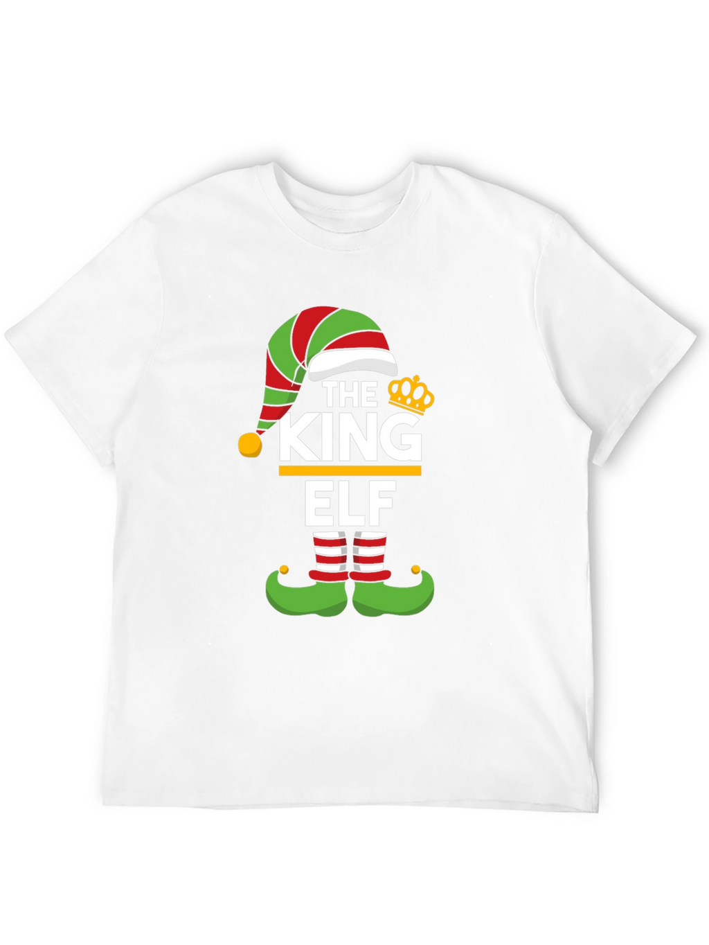 King Elf Christmas T-Shirt - Holiday Apparel