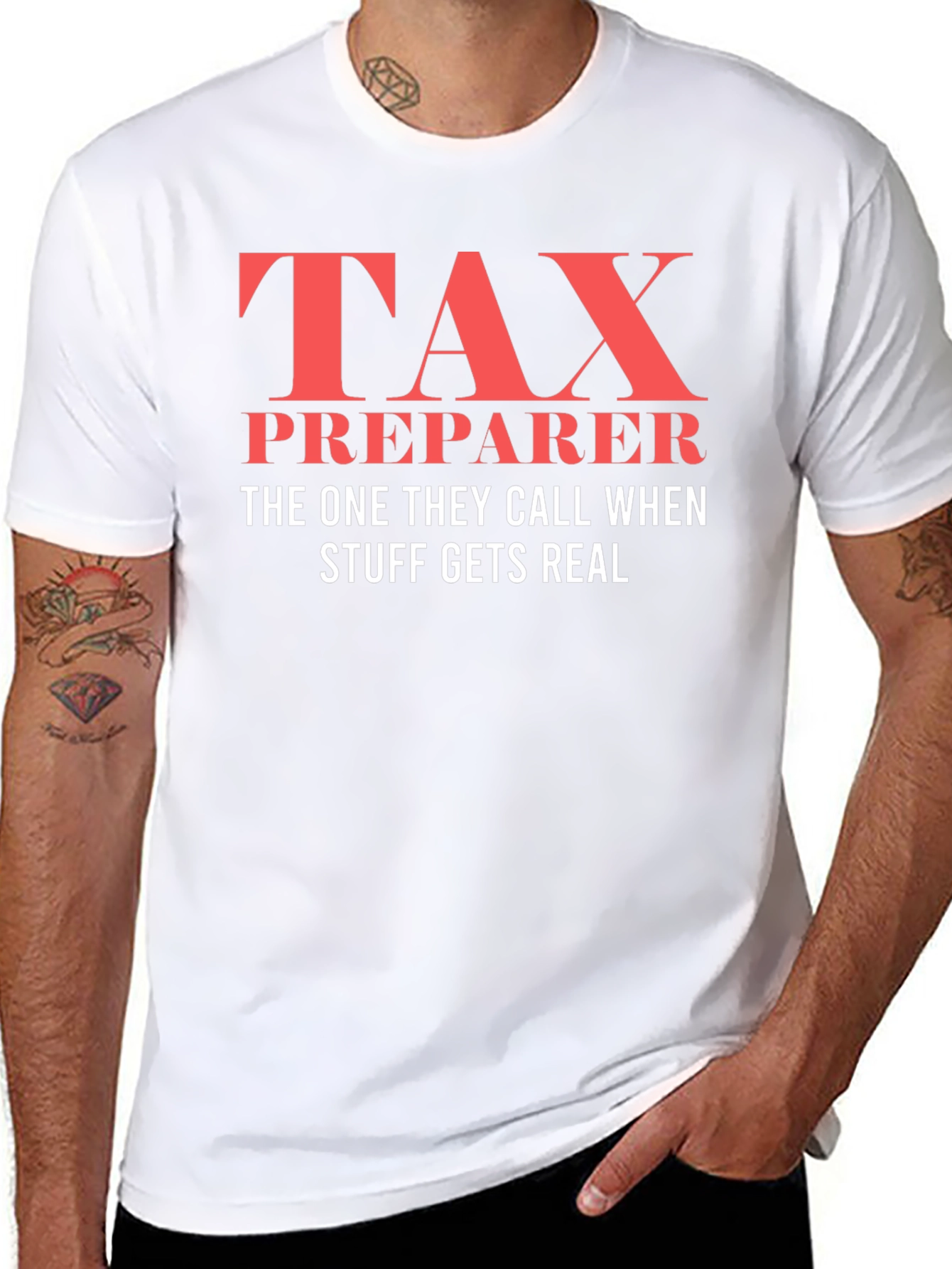 Tax Preparer T-Shirt - When Things Get Real!