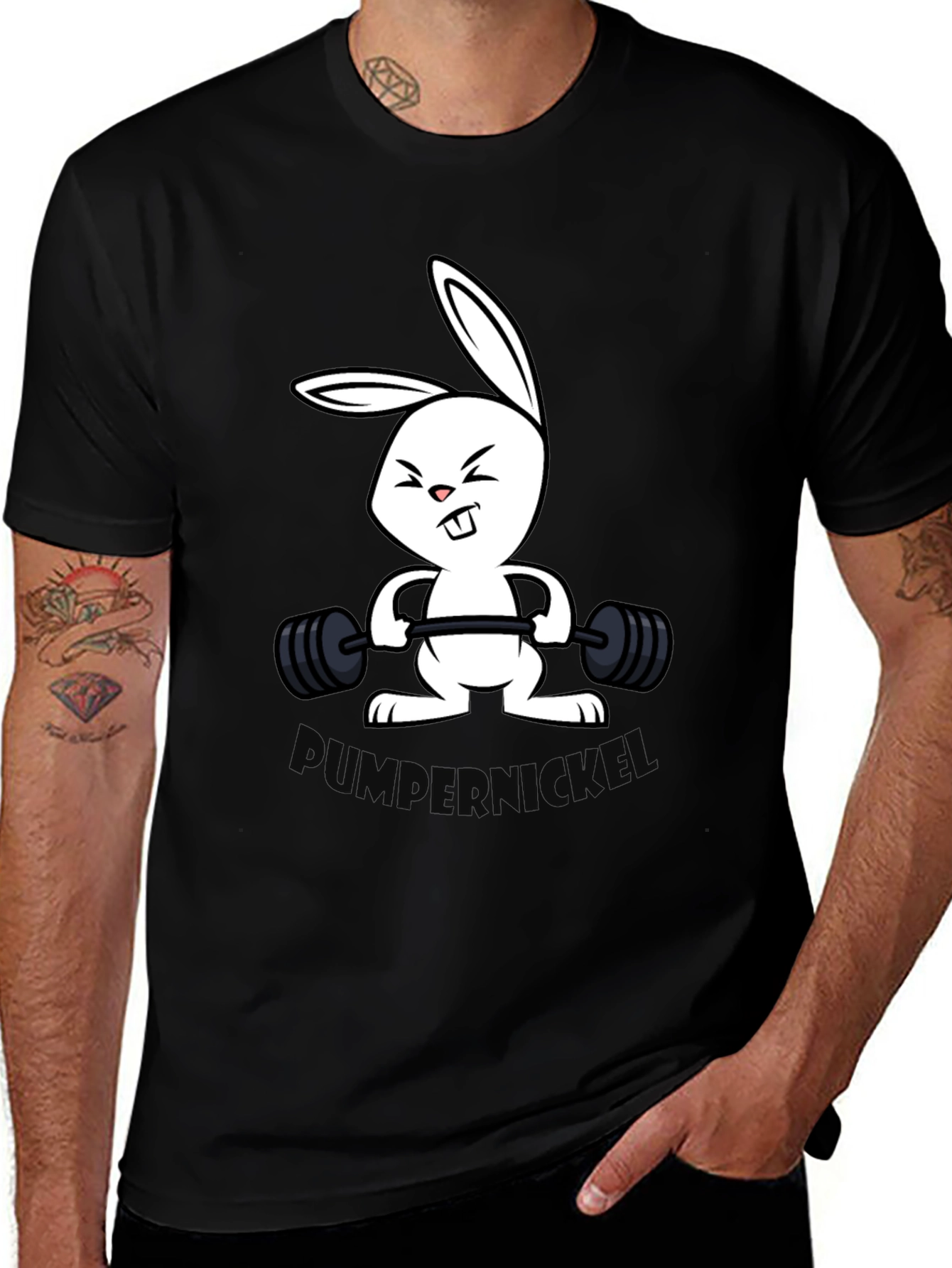 Bunny Pumper T-Shirt - Funny Gym Shirt