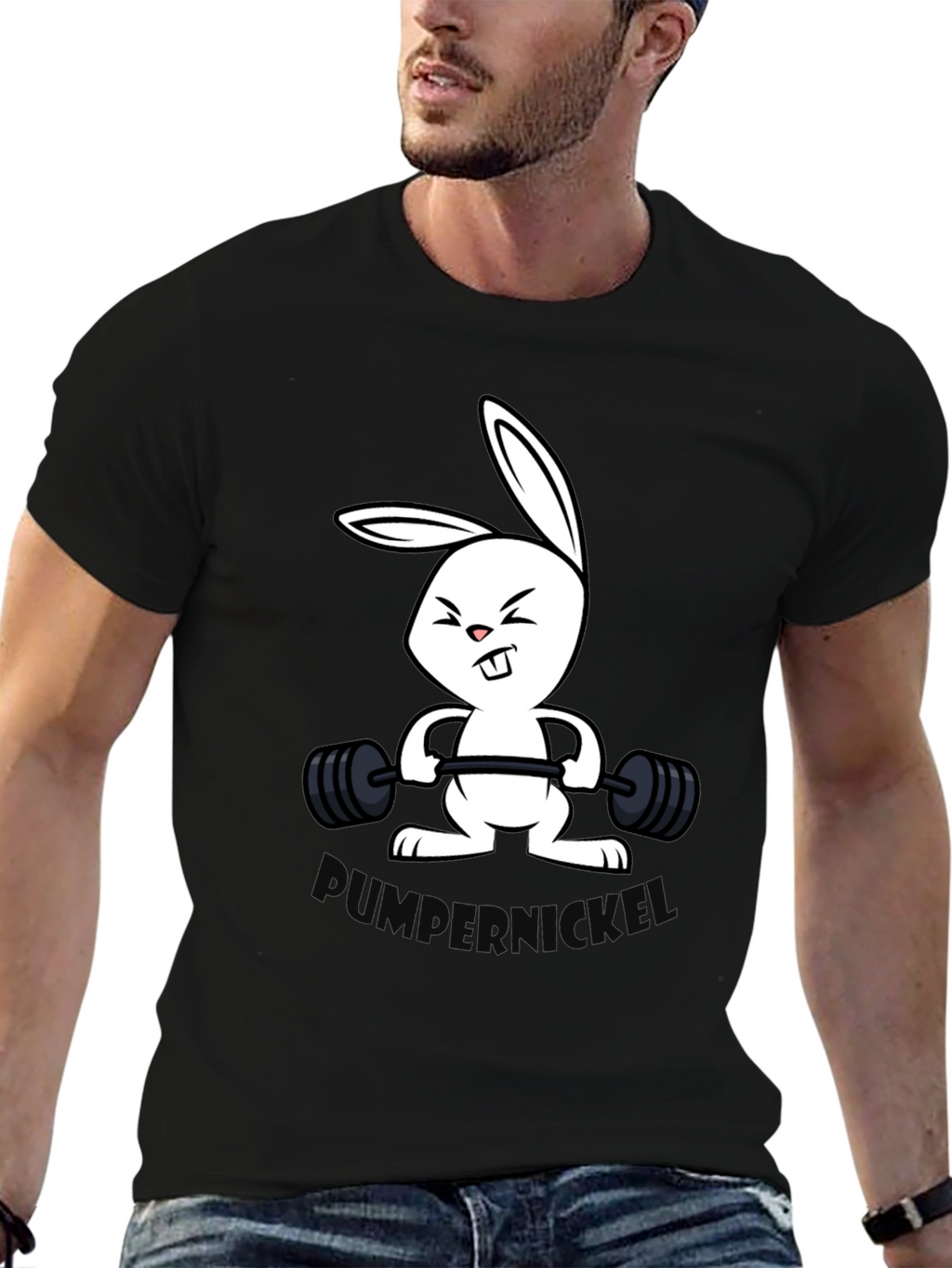 Bunny Pumper T-Shirt - Funny Gym Shirt