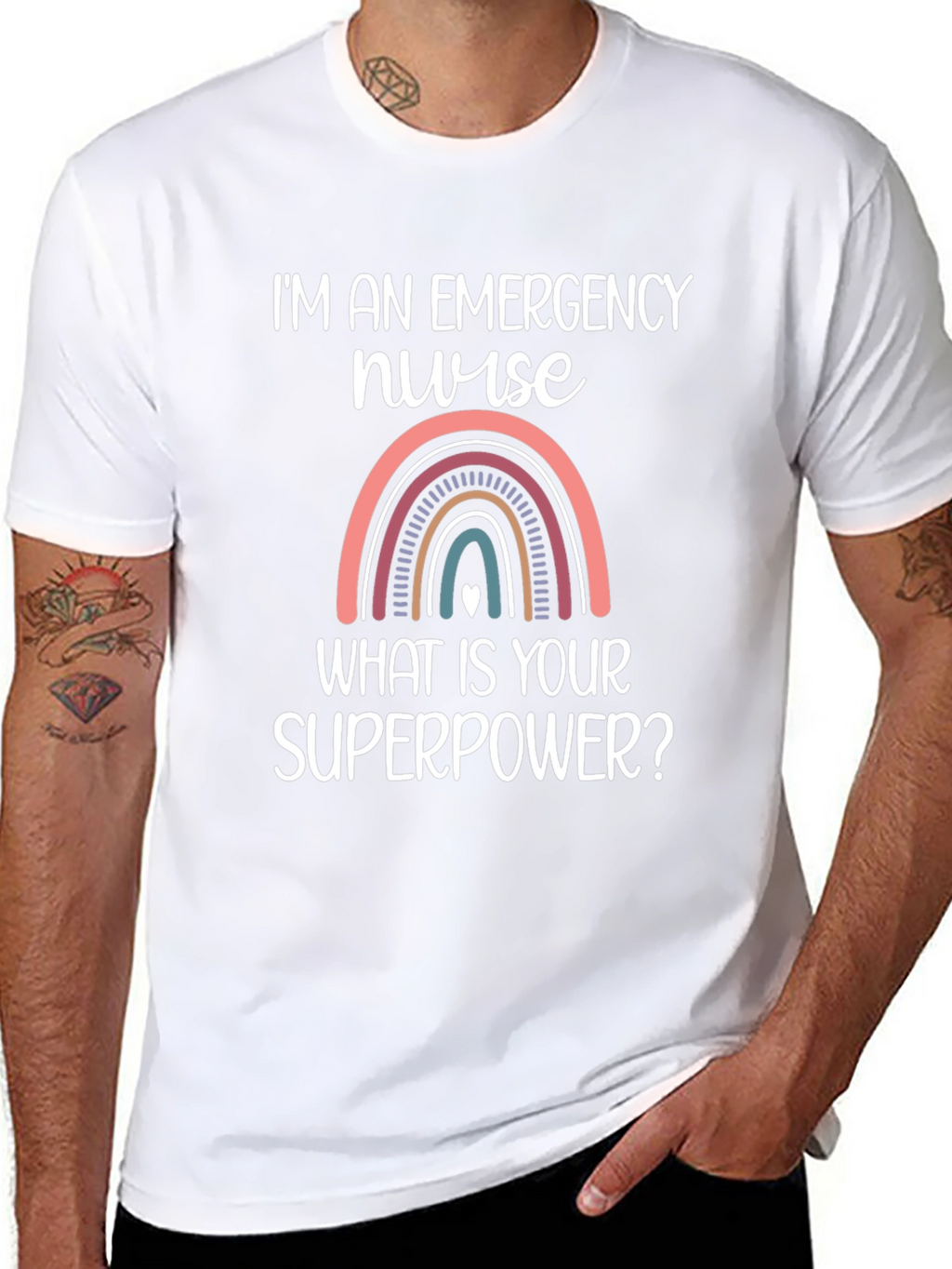 Emergency Nurse Superpower T-Shirt