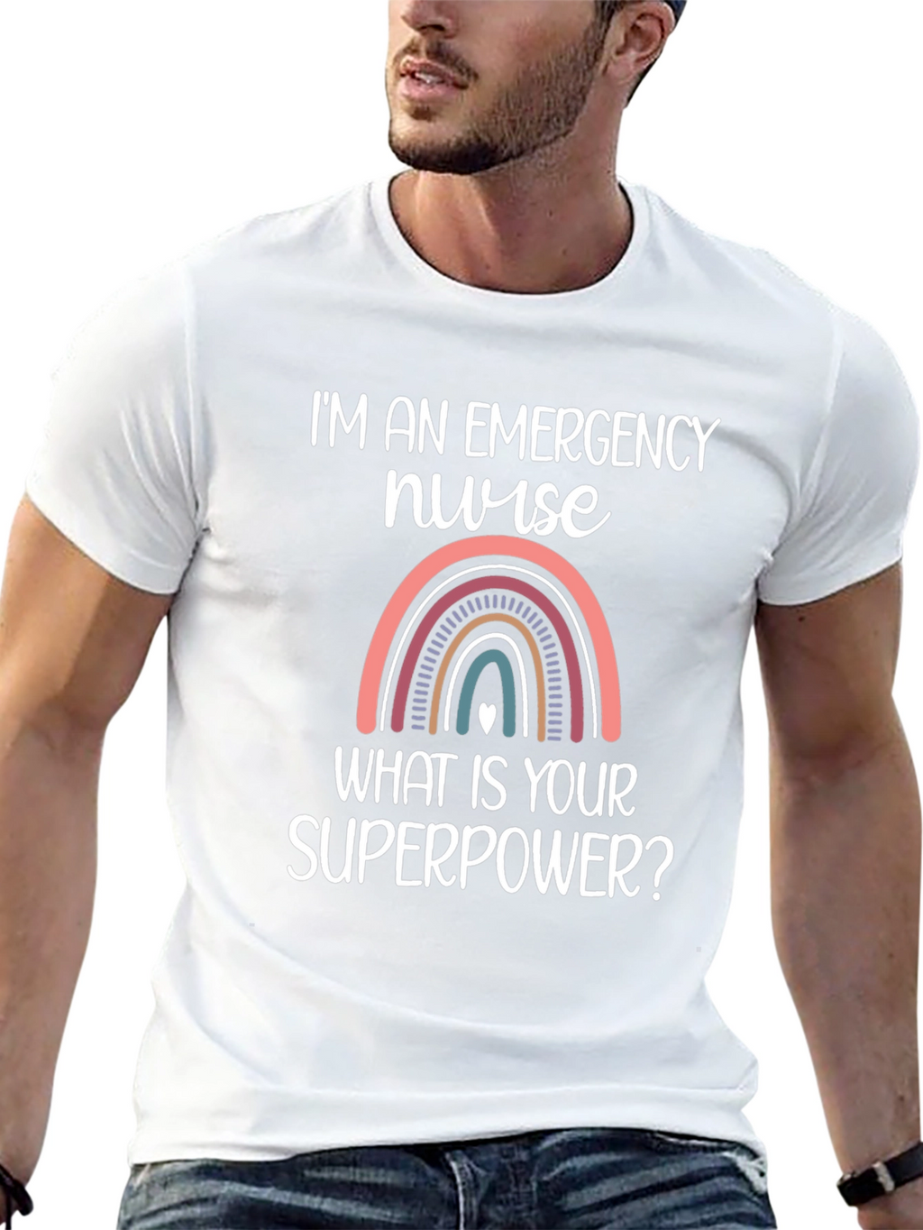 Emergency Nurse Superpower T-Shirt