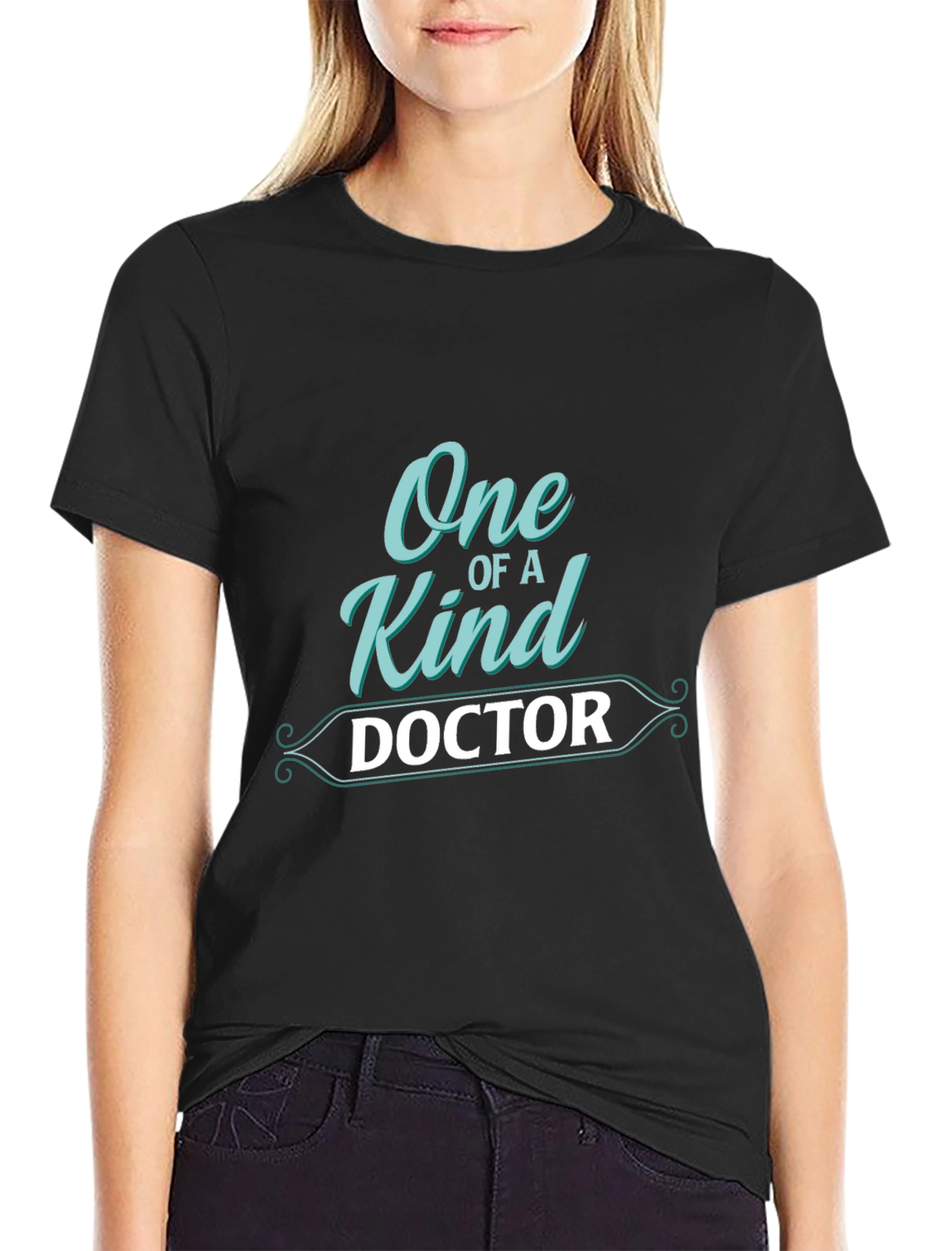 One of a Kind Doctor Black T-Shirt