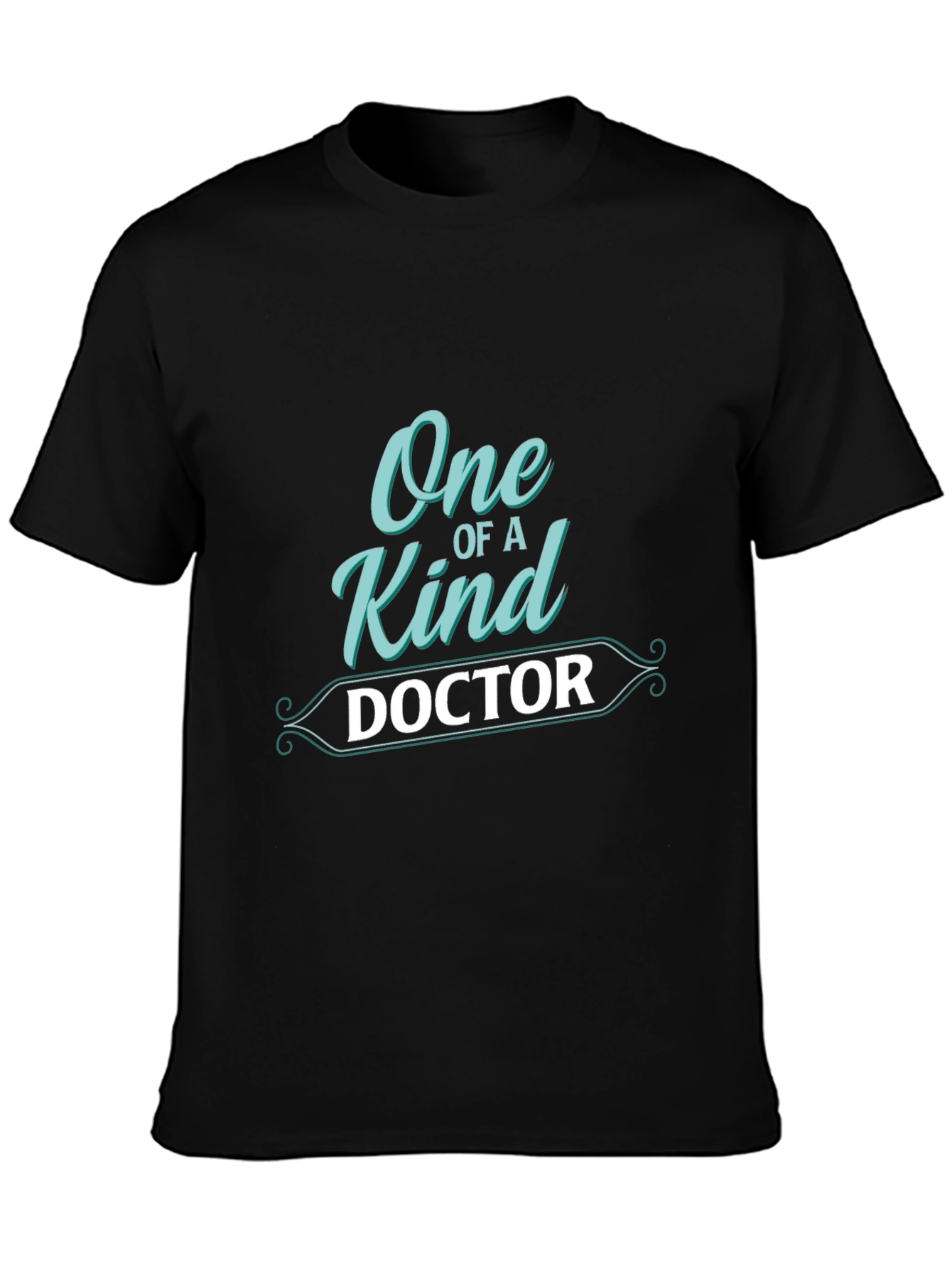 One of a Kind Doctor Black T-Shirt