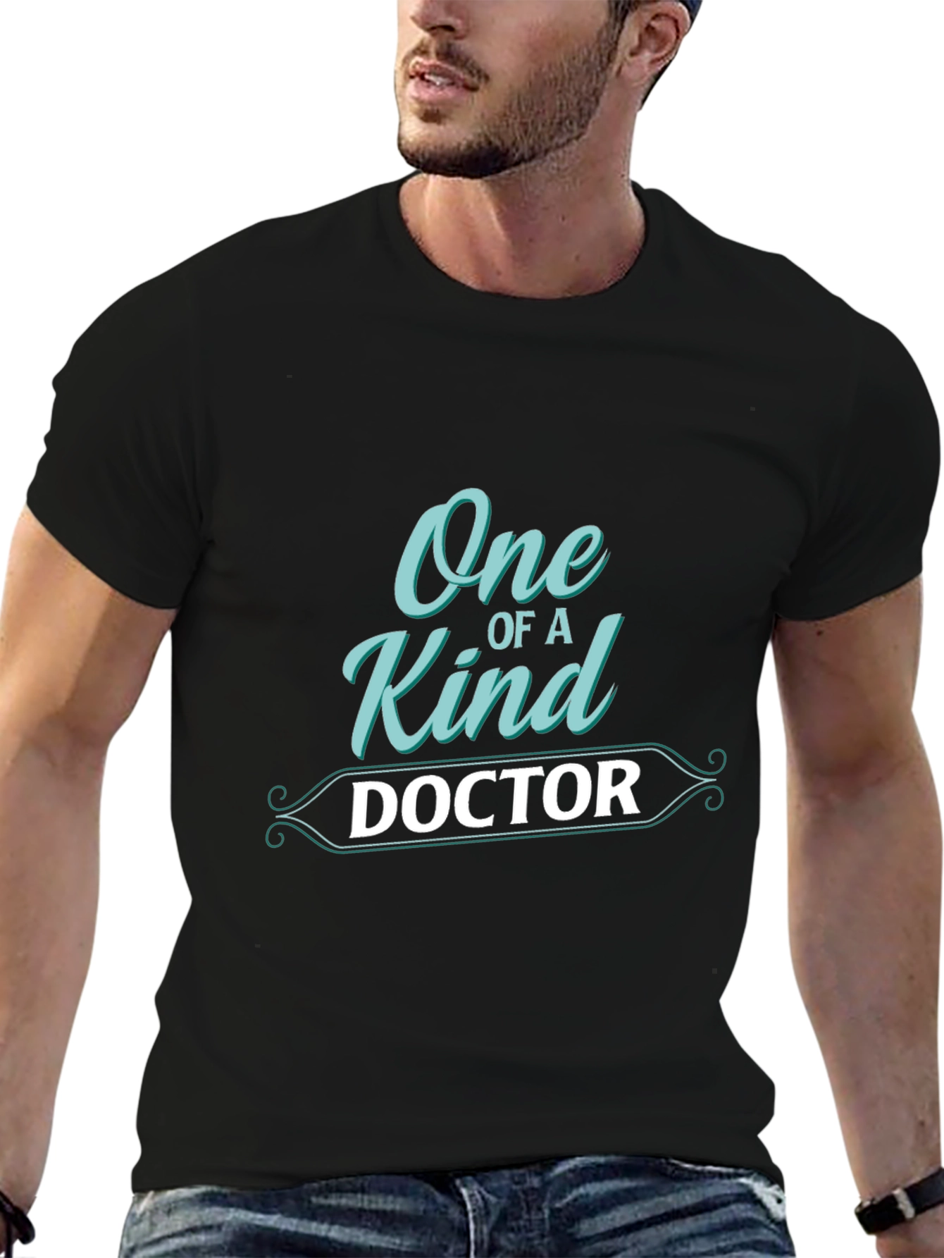 One of a Kind Doctor Black T-Shirt