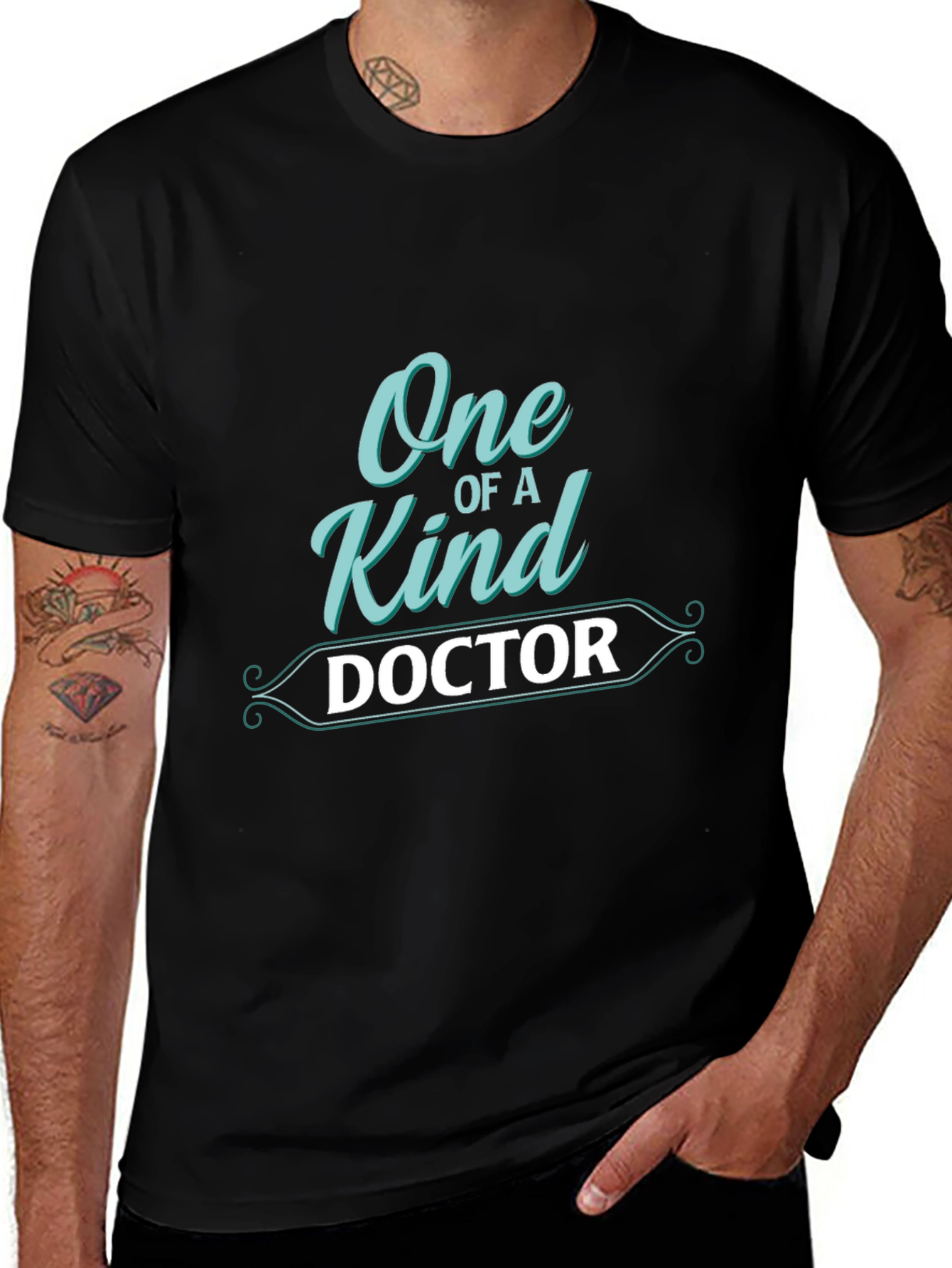One of a Kind Doctor Black T-Shirt
