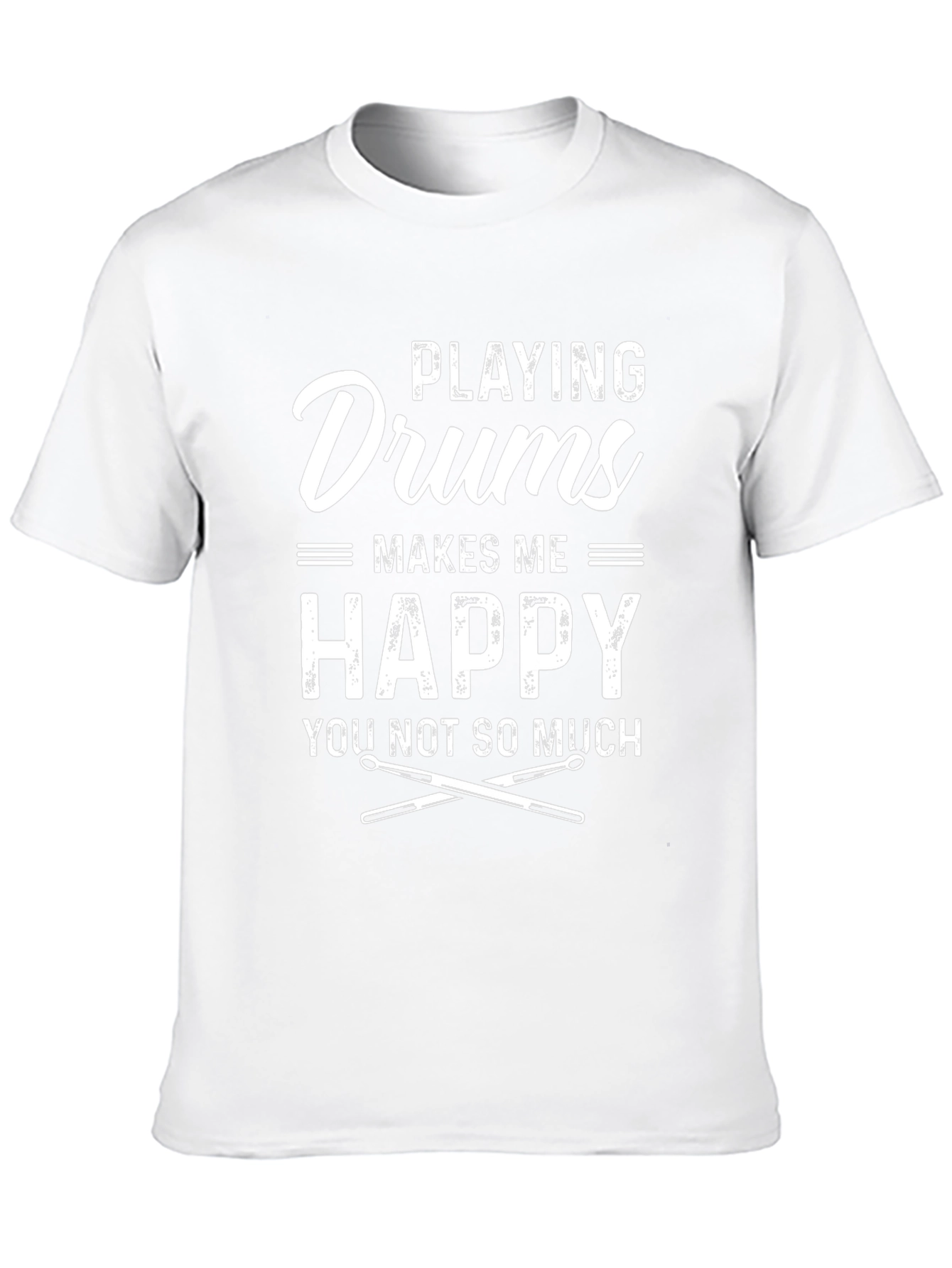 Drums Make Me Happy T-Shirt
