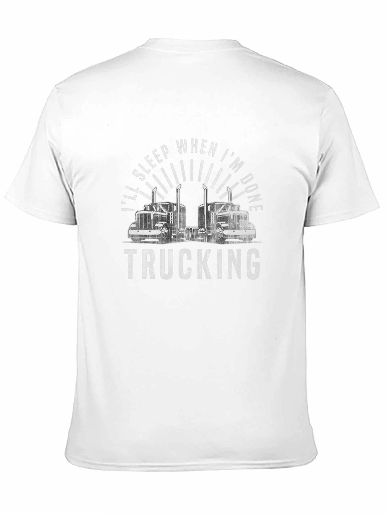 Ill Sleep When Im Done Trucking Graphic Tee