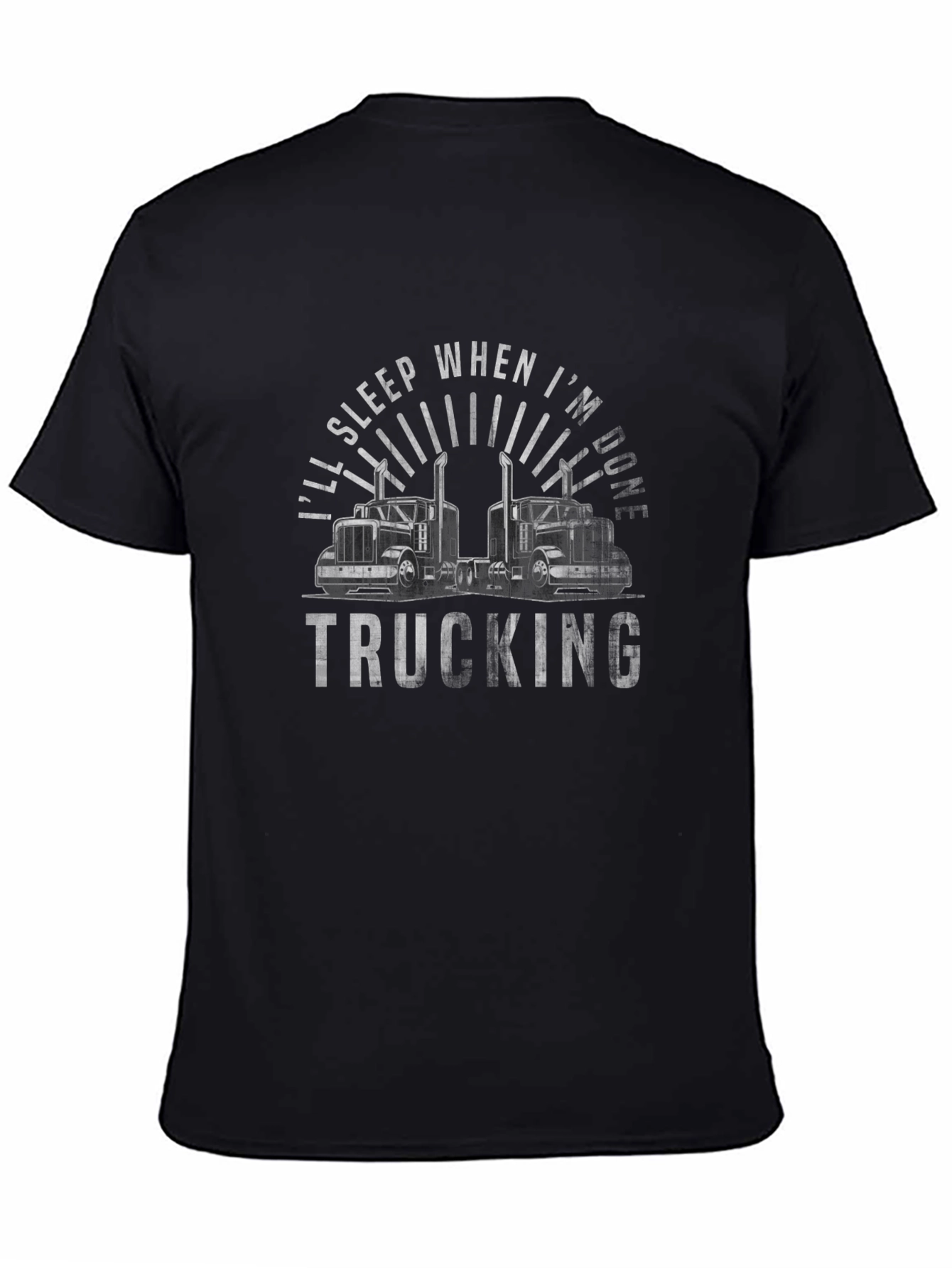 Ill Sleep When Im Done Trucking Graphic Tee