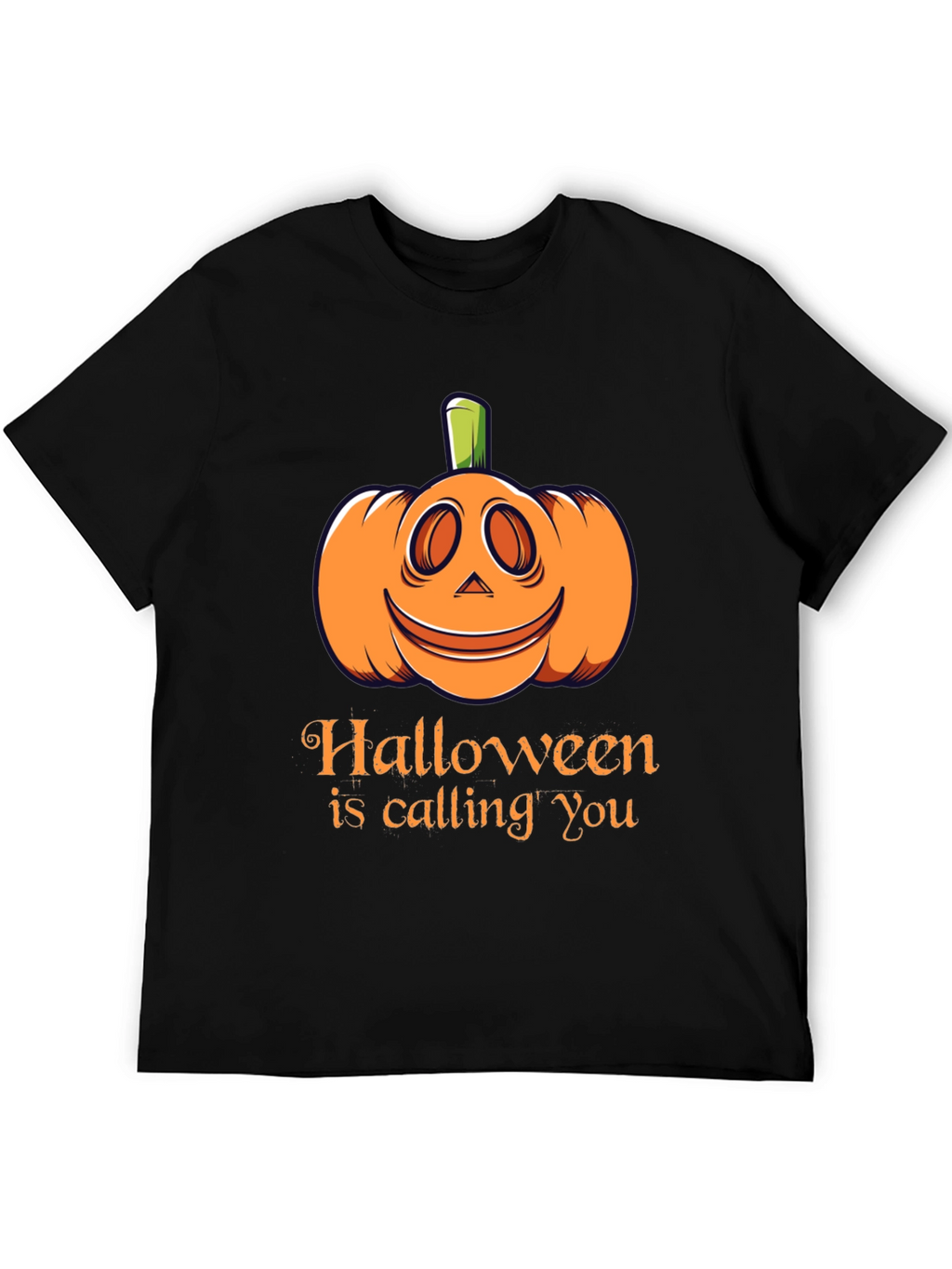 Halloween is Calling You T-Shirt - Black