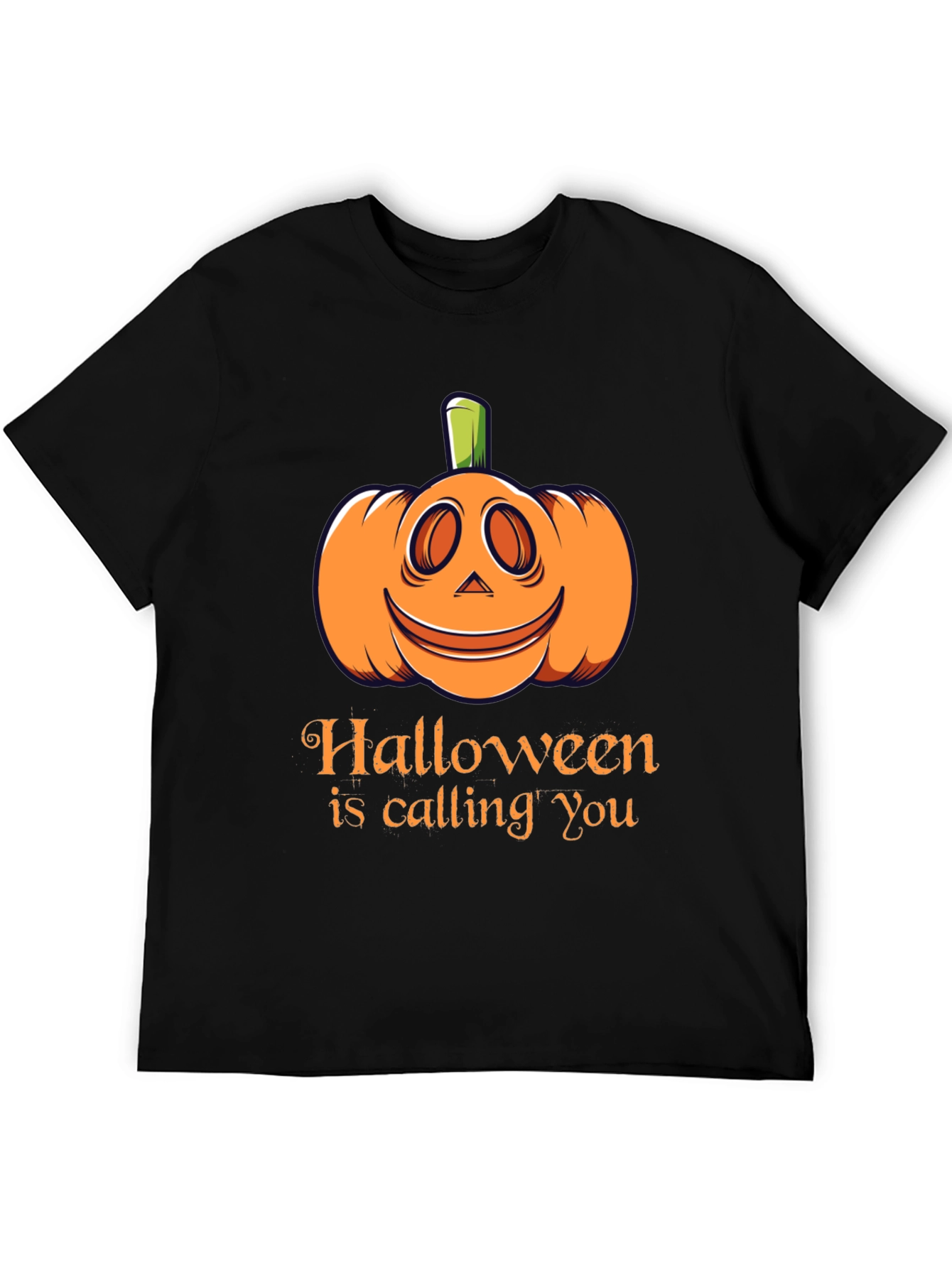Halloween is Calling You T-Shirt - Black
