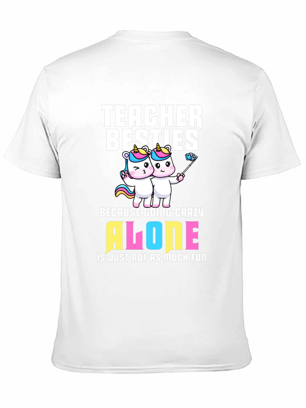 Teacher Besties Unicorn T-Shirt