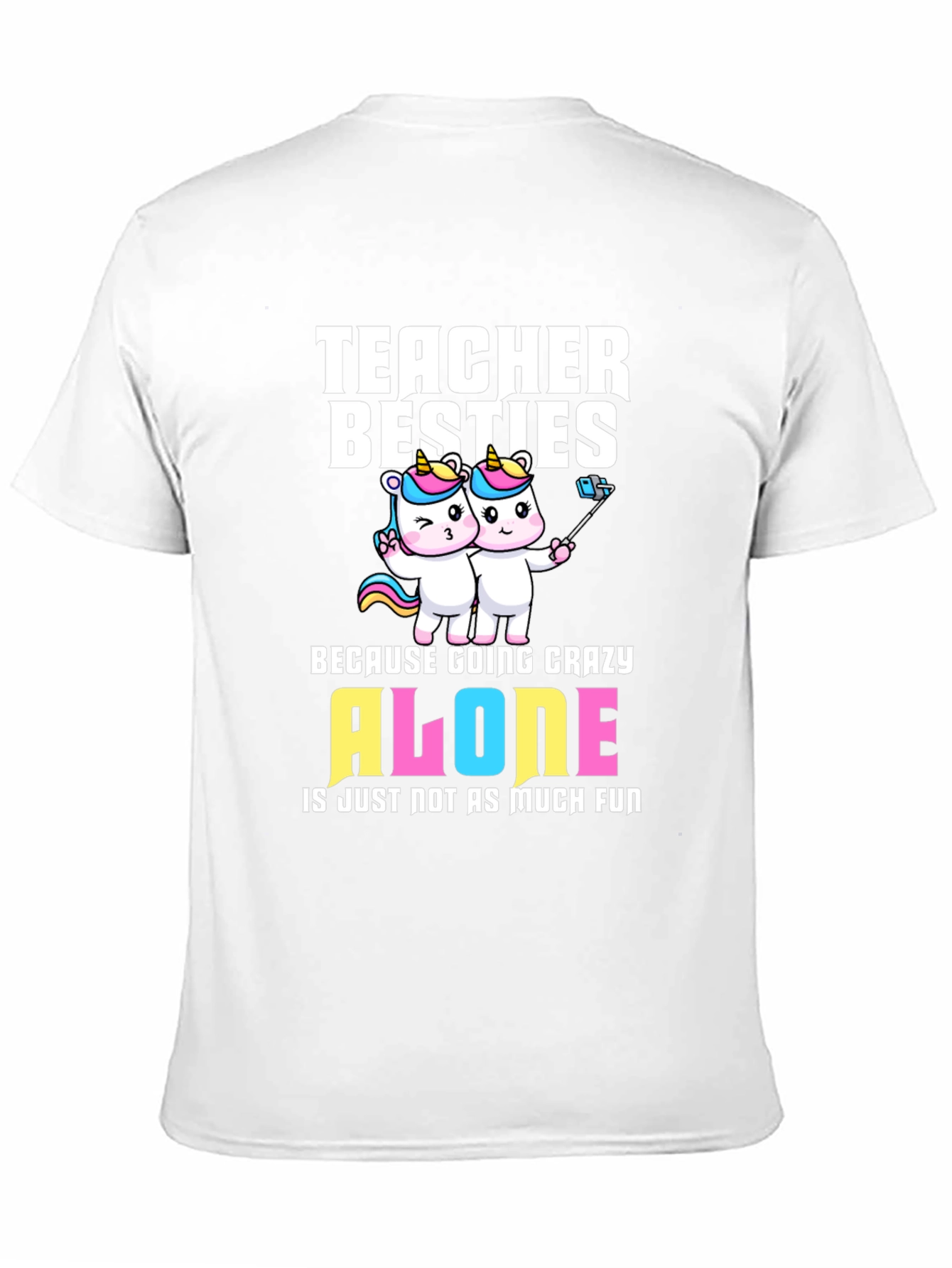 Teacher Besties Unicorn T-Shirt
