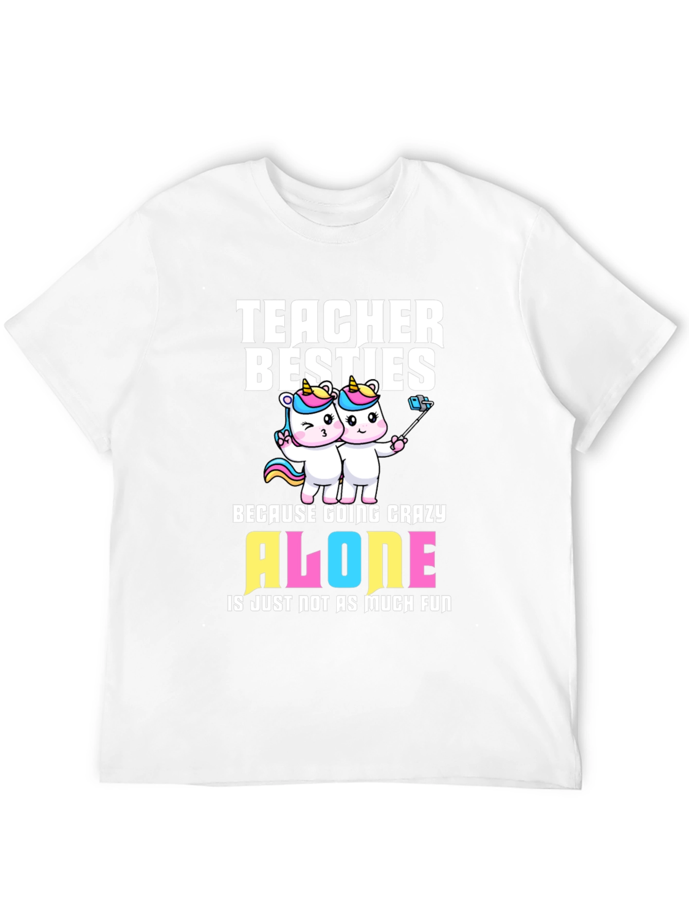 Teacher Besties Unicorn T-Shirt